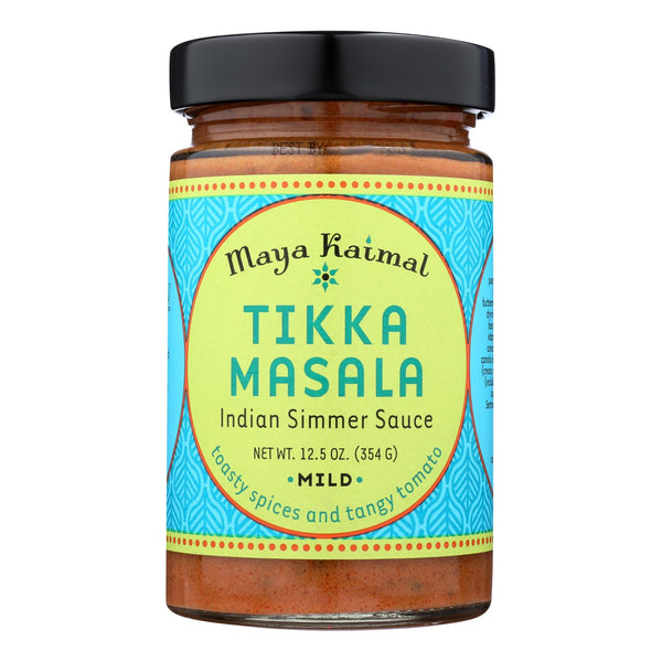 Maya Kaimal Tikka Masala Simmer Sauce - Case Of 6 - 12.5 Oz. - Eco-Friendly Home & Grocery