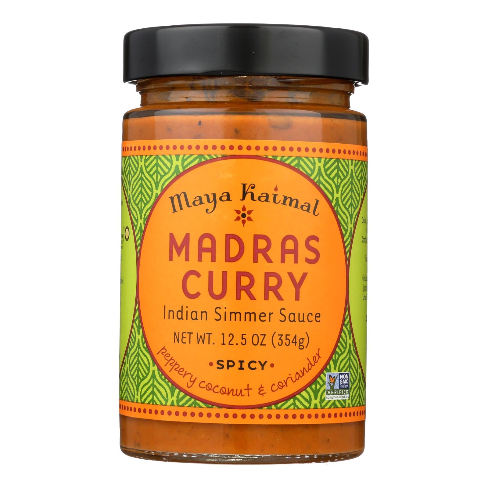 Maya Kaimal Madras Curry Simmer Sauce - Case Of 6 - 12.5 Oz. - GreatEagleInc