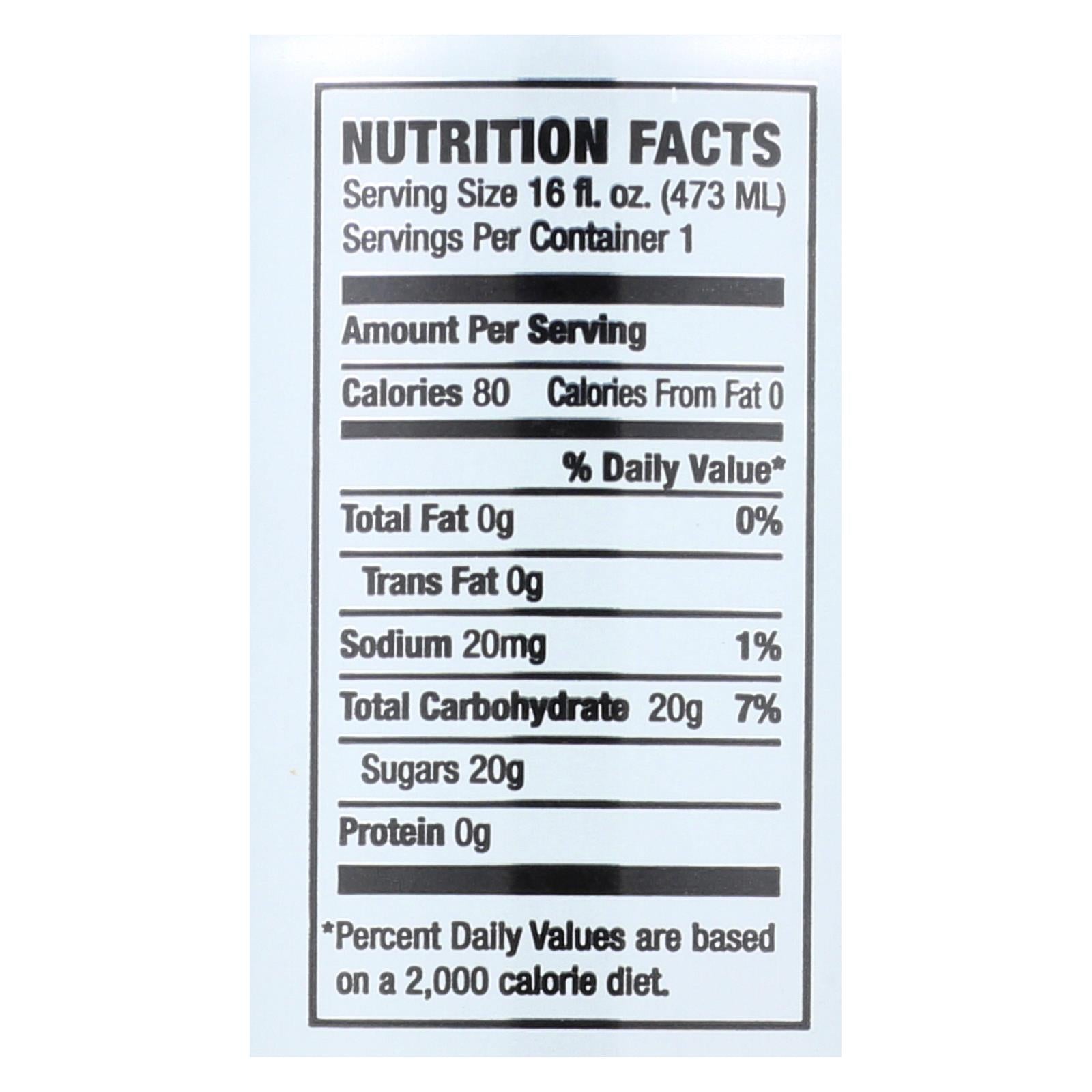 Steaz Lightly Sweetened Green Tea - Peach - Case Of 12 - 16 Fl Oz. - GreatEagleInc