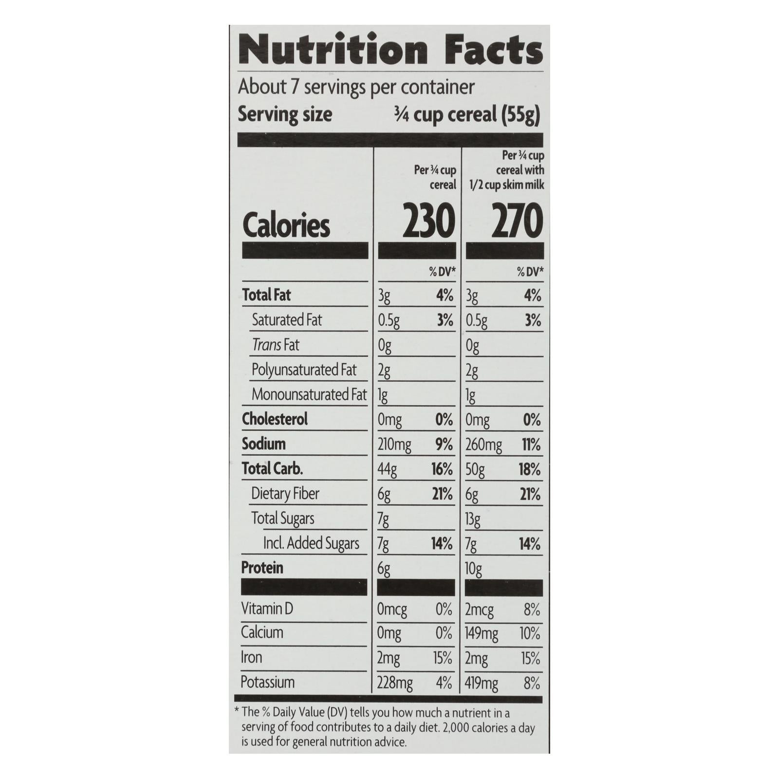 Nature's Path Organic Heritage Crunch Cereal - Case Of 12 - 14 Oz. - GreatEagleInc