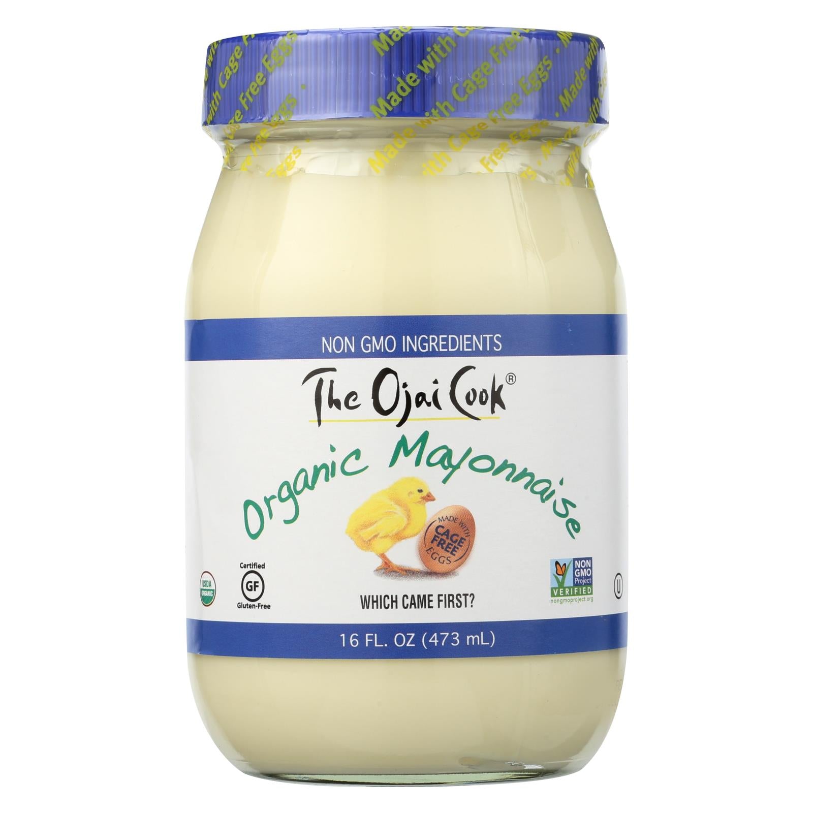 The Ojai Cook Organic Mayonnaise - Case Of 6 - 16 Fl Oz. - GreatEagleInc