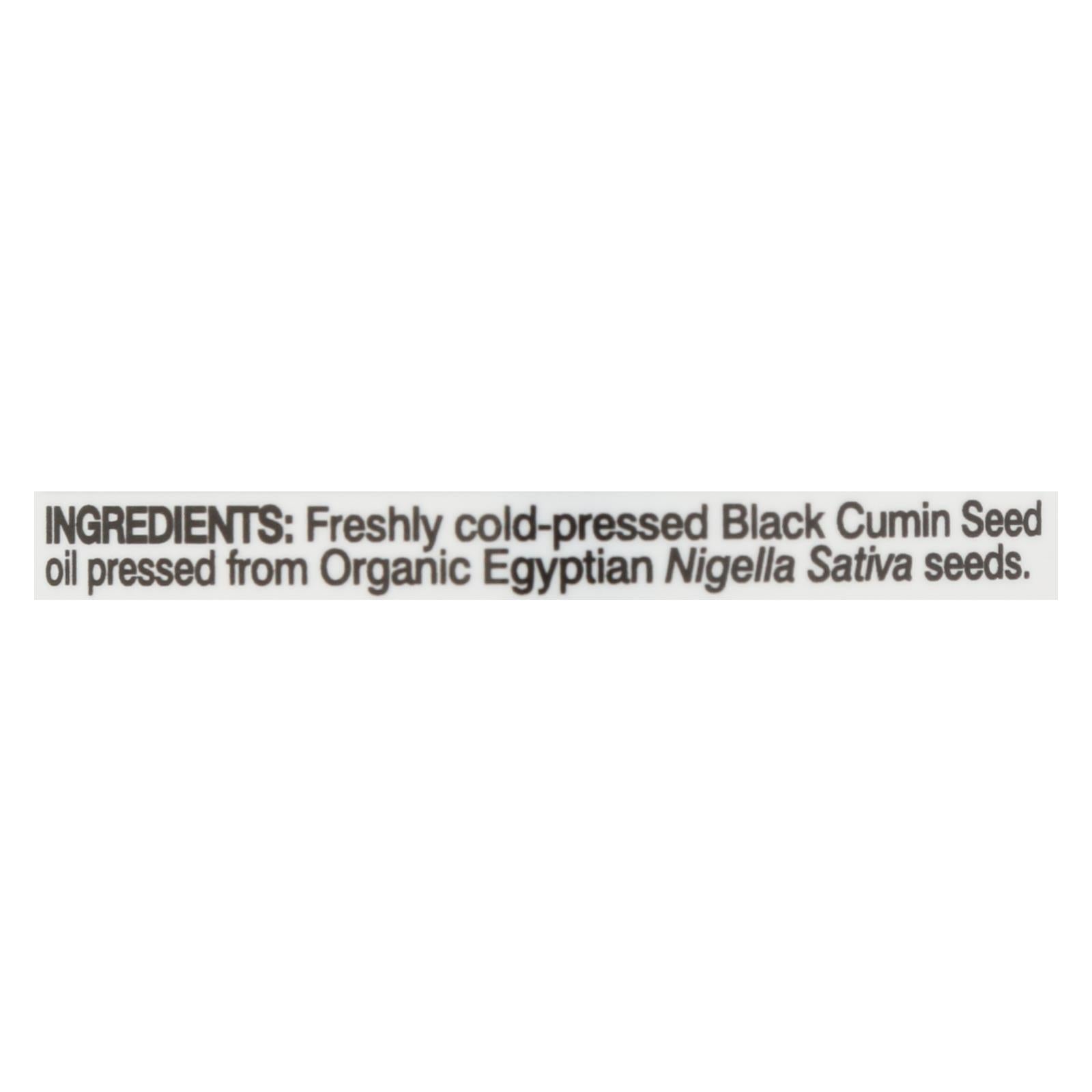 Black Seed - Black Seed Oil Egyptian - 1 Each - 8 Fz - GreatEagleInc