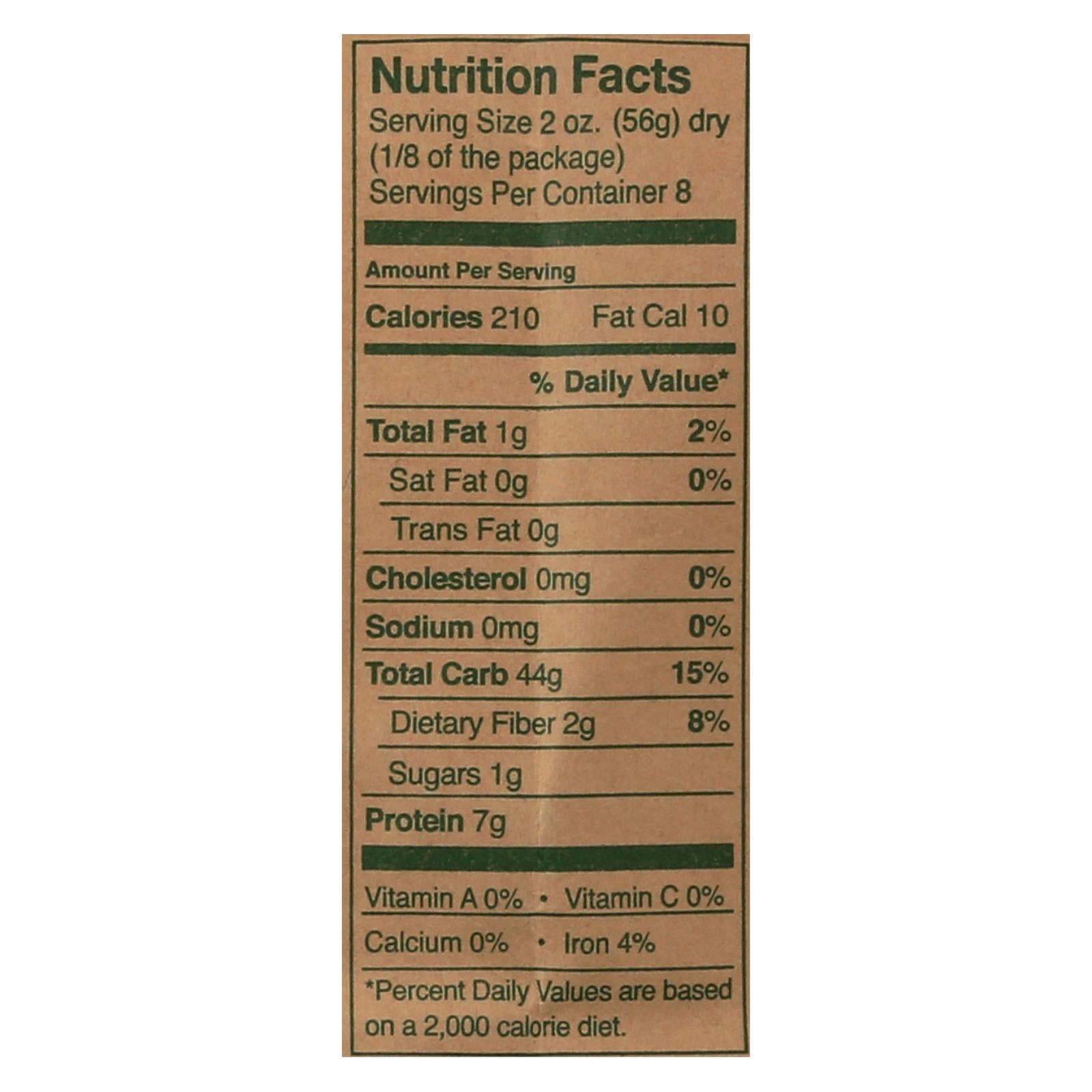 Montebello Organic Pasta - Penne Rigate - Case Of 12 - 1 Lb. - Eco-Friendly Home & Grocery