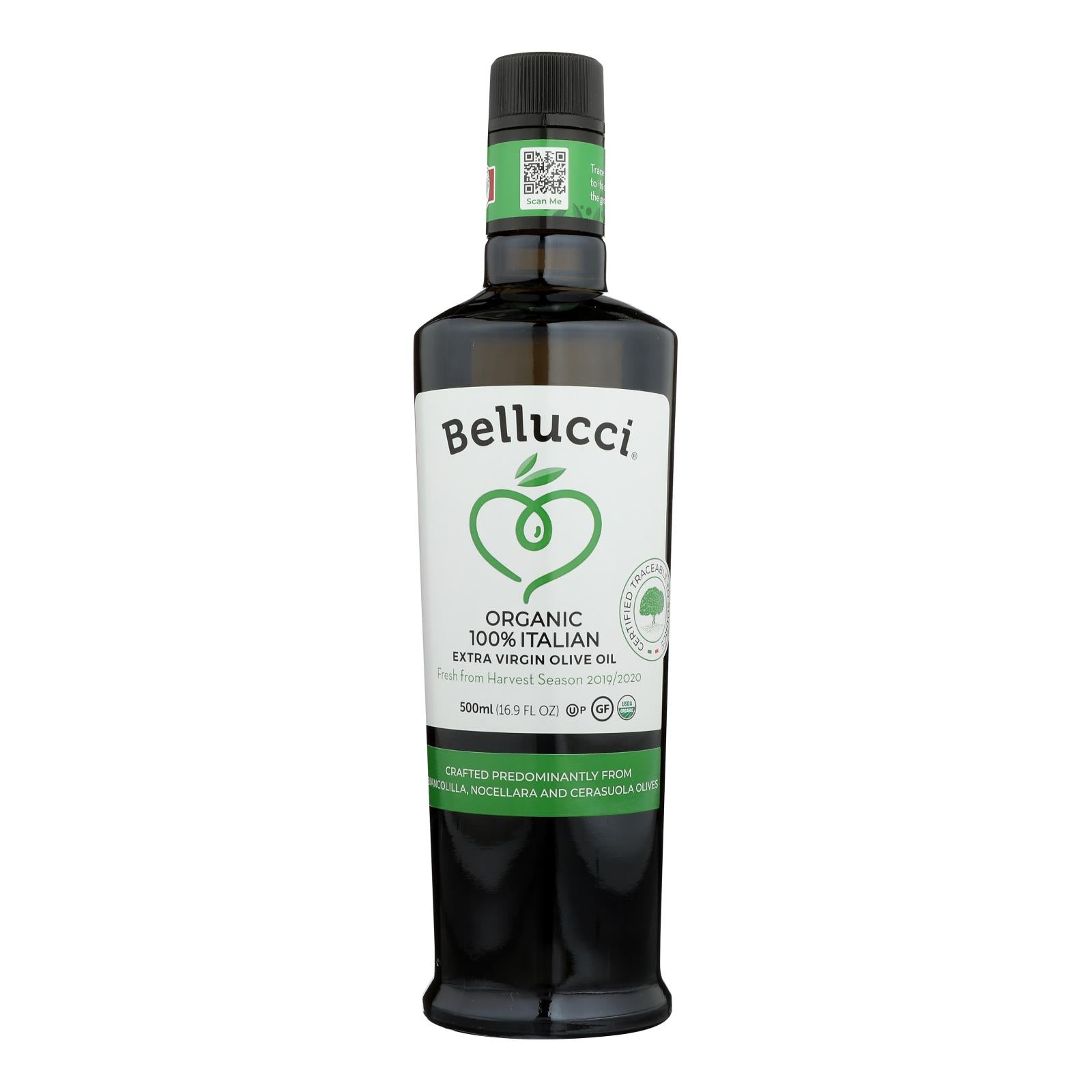 Bellucci Premium Olive Oil - Extra Virgin - Case Of 6 - 500 Ml - GreatEagleInc