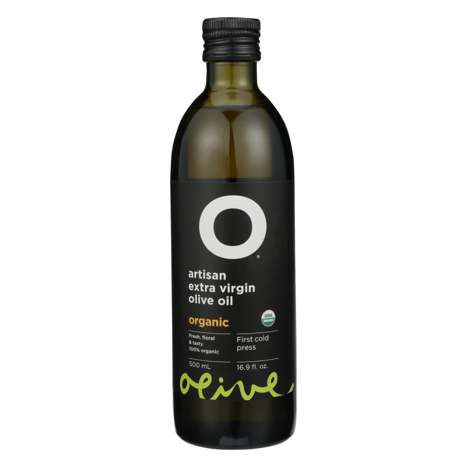 O Olive Oil - 100% Organic Extra Virgin Olive Oil - Case Of 6 - 16.9 Fl Oz - GreatEagleInc