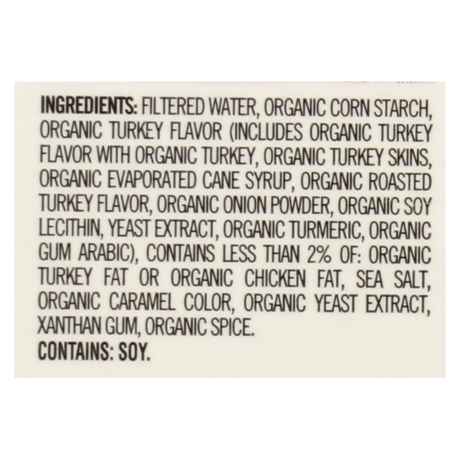 Imagine Foods Organic Roasted Turkey Gravy  - Case Of 12 - 13.5 Fz - GreatEagleInc