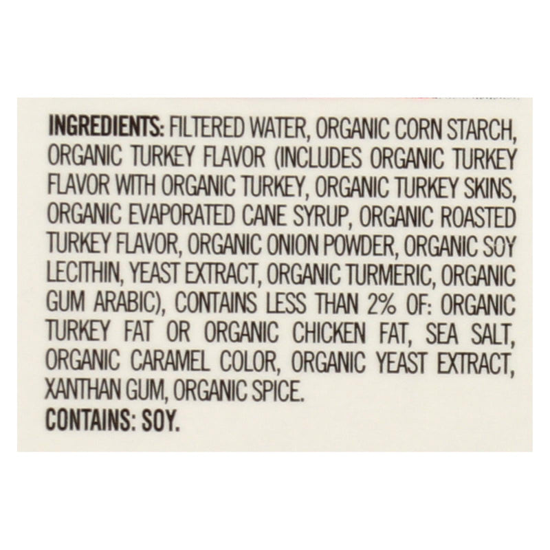 Imagine Foods Organic Roasted Turkey Gravy  - Case Of 12 - 13.5 Fz - GreatEagleInc