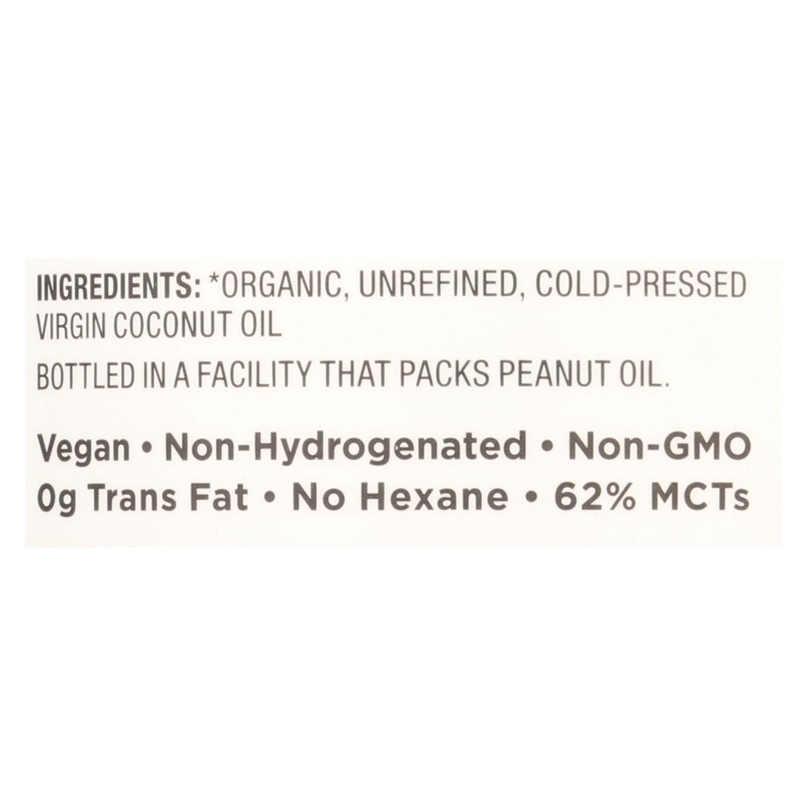 Nutiva Coconut Oil - Organic - Superfood - Virgin - Unrefined - 14 Oz - Case Of 6 - GreatEagleInc