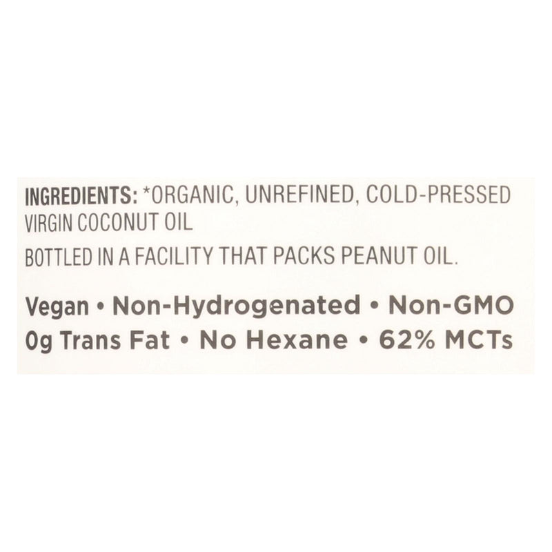 Nutiva Coconut Oil - Organic - Superfood - Virgin - Unrefined - 14 Oz - Case Of 6 - GreatEagleInc