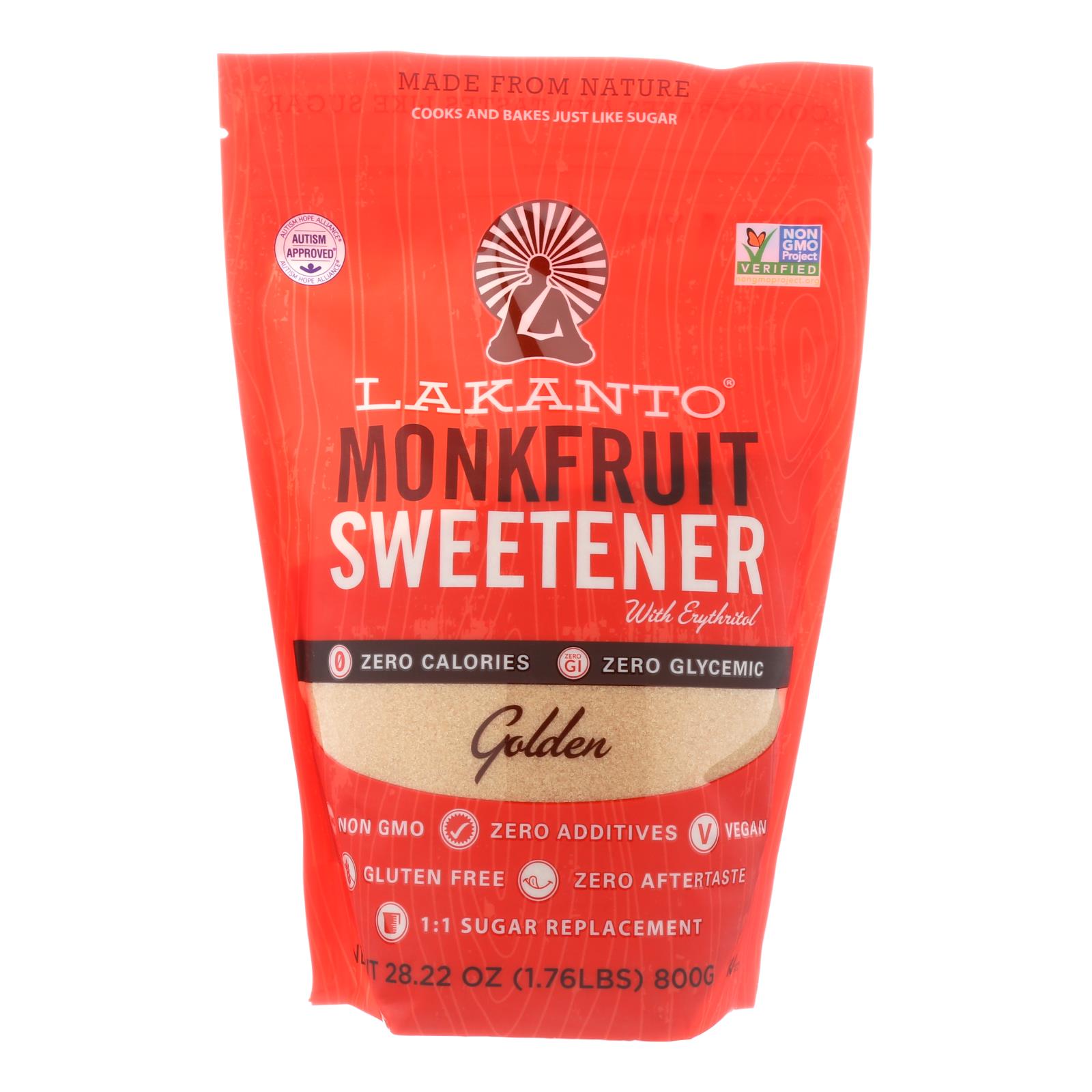 Lakanto® Lakanto Monkfruit Sweetener With Erythritol - Case Of 8 - 28.22 Oz - GreatEagleInc
