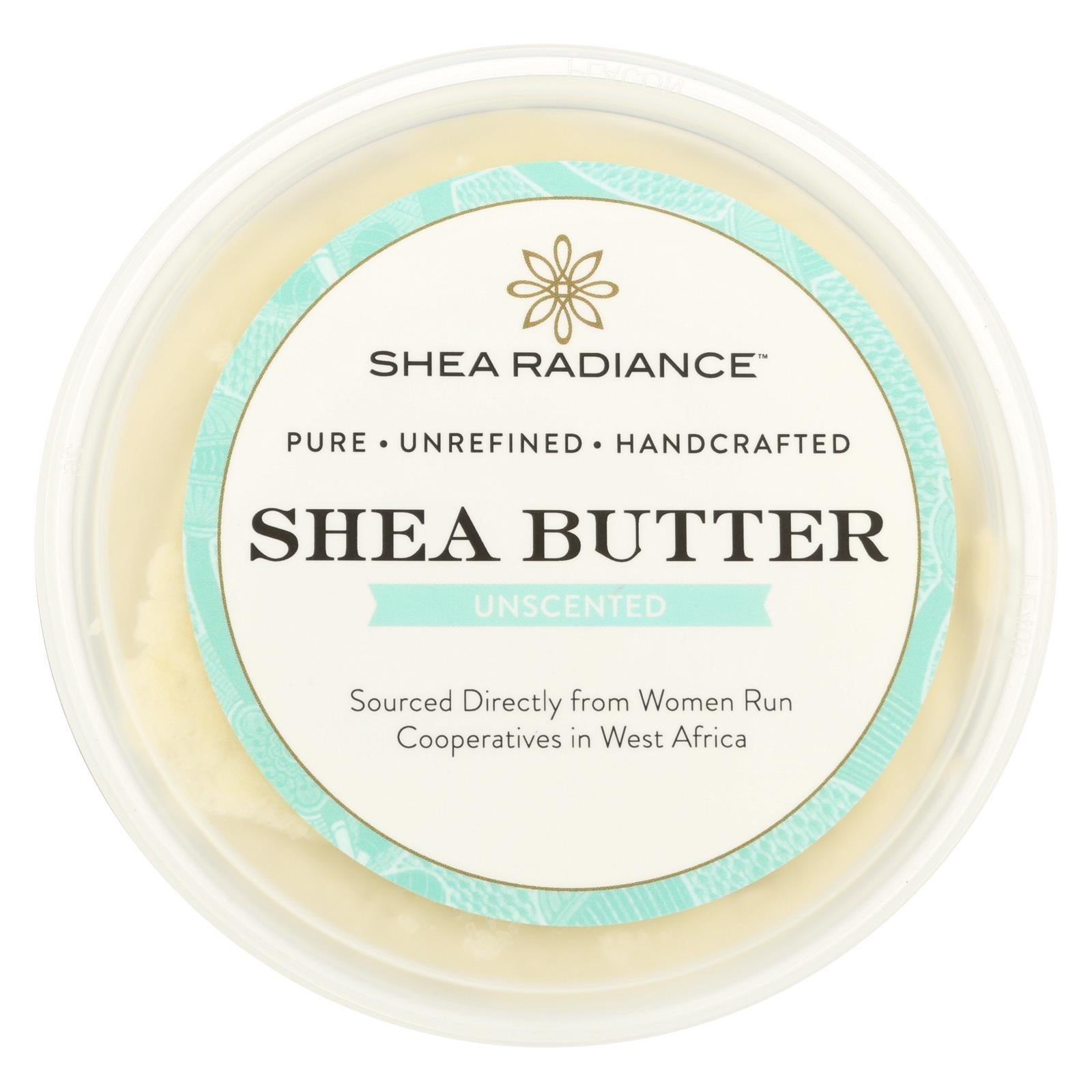Shea Radiance Unscented Shea Butter  - 1 Each - 7.5 Oz - GreatEagleInc