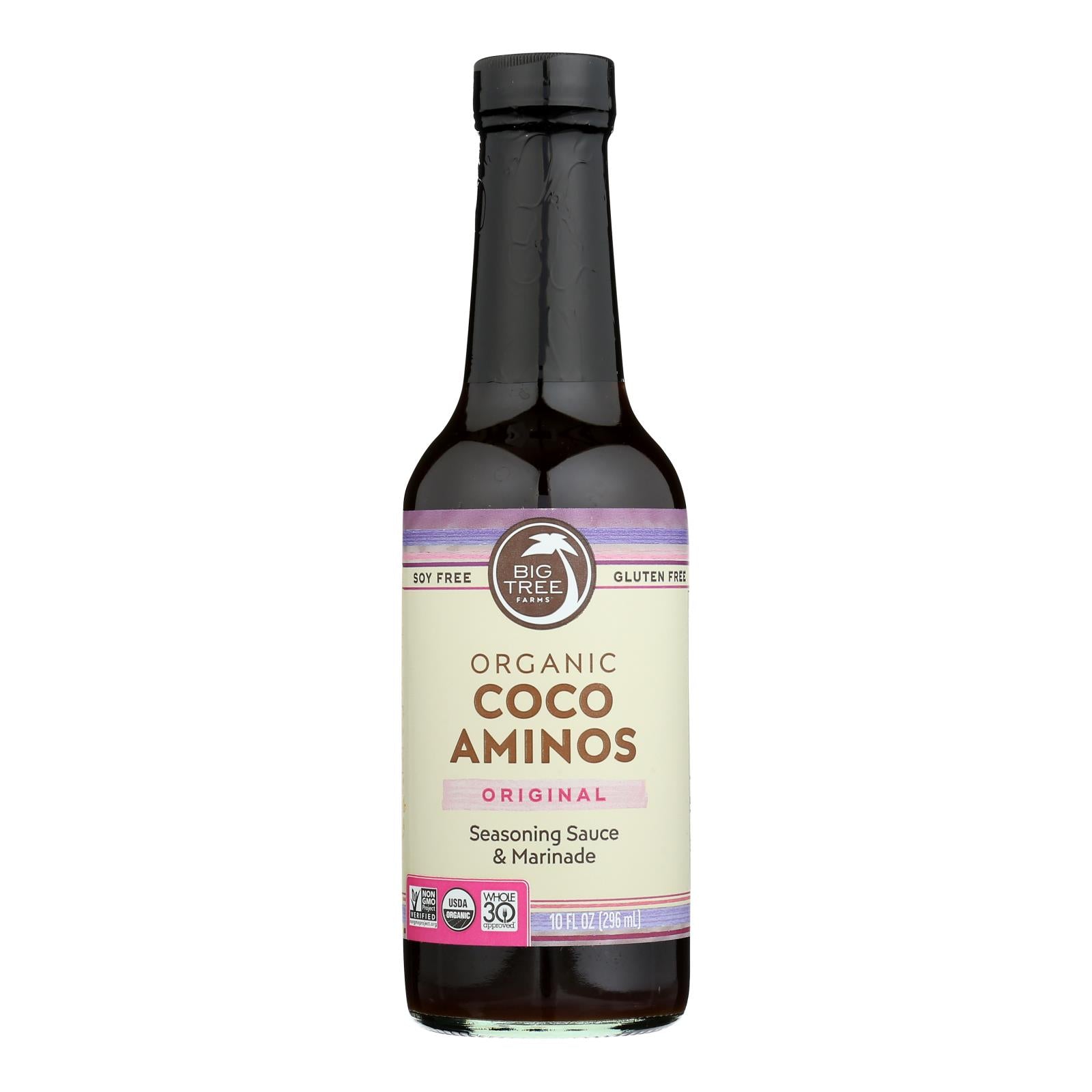 Big Tree Farms Organic Coco Aminos - Case Of 12 - 10 Fl Oz. - GreatEagleInc