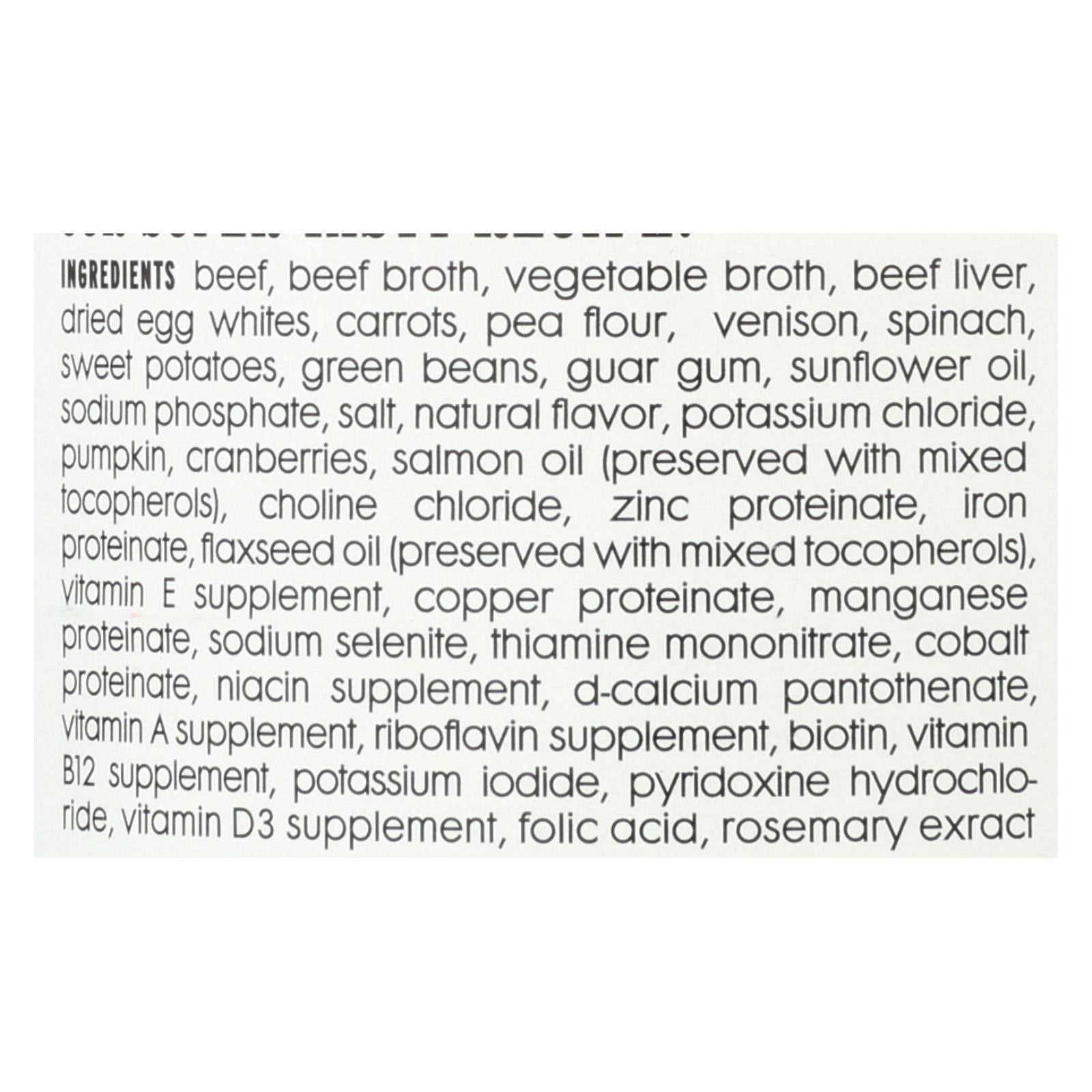 I And Love And You Dog Canned Food Moo Moo Venison Stew  - Case Of 12 - 13 Oz - GreatEagleInc