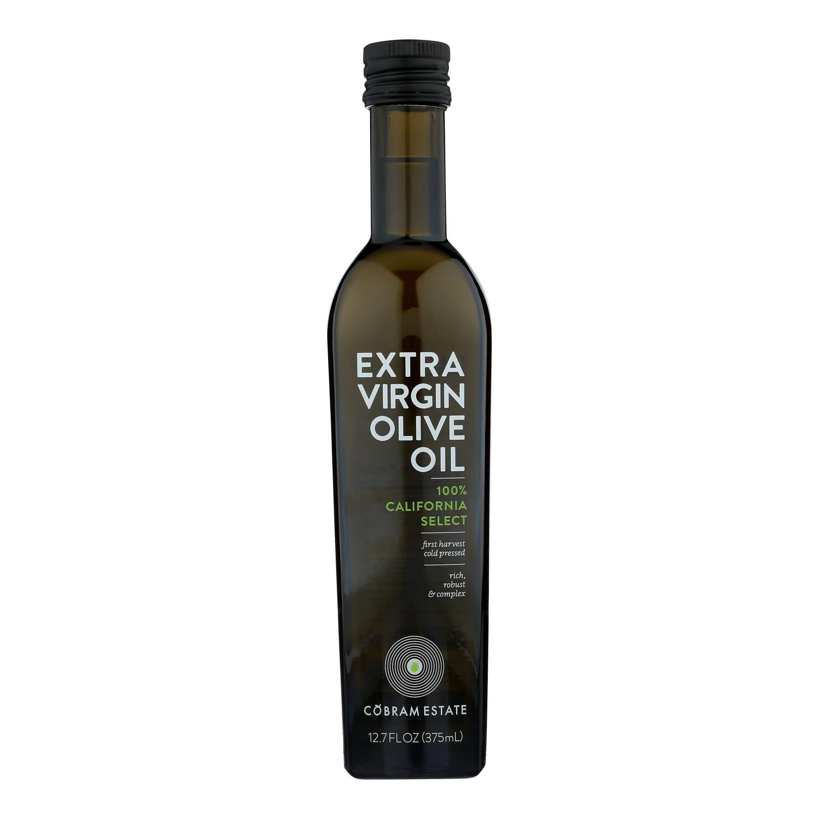 Cobram Estates Extra Virgin Olive Oil - California Select - Case Of 6 - 12.7 Fl Oz. - Eco-Friendly Home & Grocery