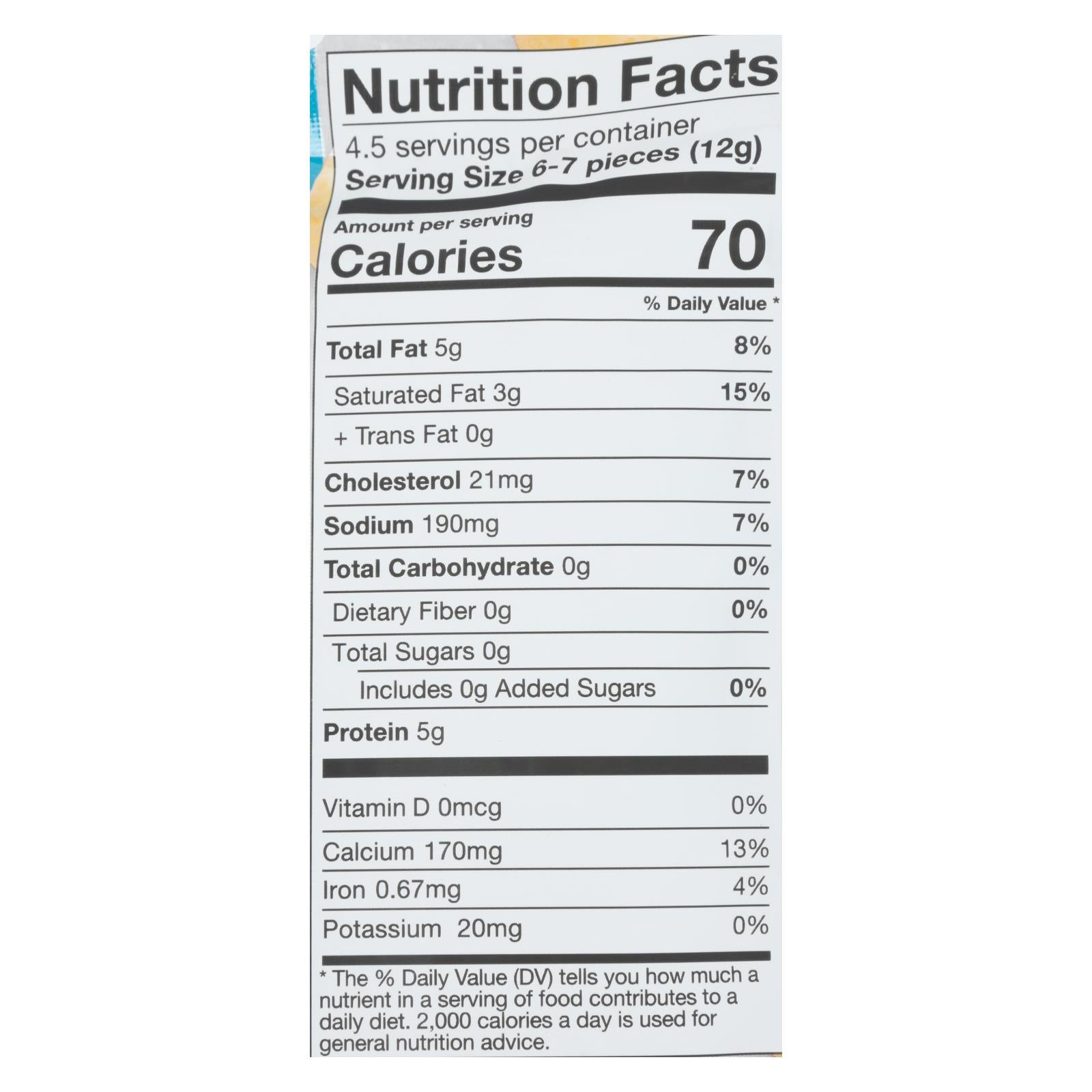 Moon Cheese Gouda Dehydrated Cheese Snack  - Case Of 12 - 2 Oz - GreatEagleInc