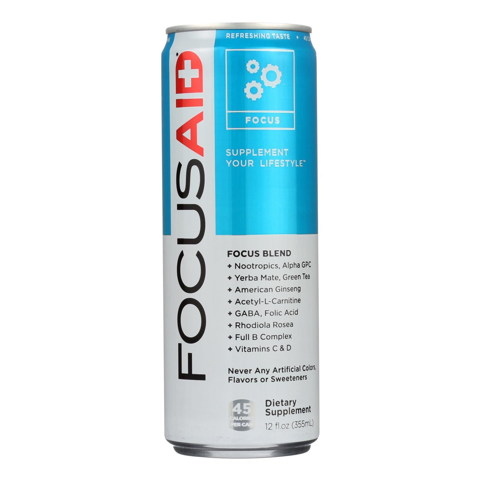 Lifeaid’s Focusaid  - Case Of 12 - 12 Fz - GreatEagleInc