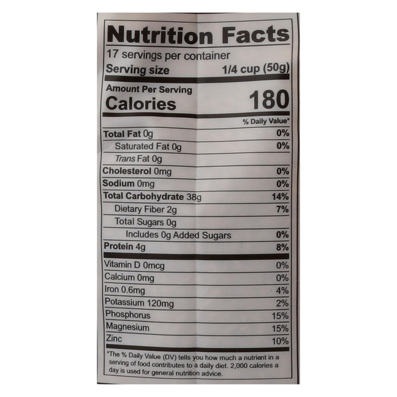 Lotus Foods Organic - Rice - Brown - Jasmine - Case Of 6 - 30 Oz - Eco-Friendly Home & Grocery