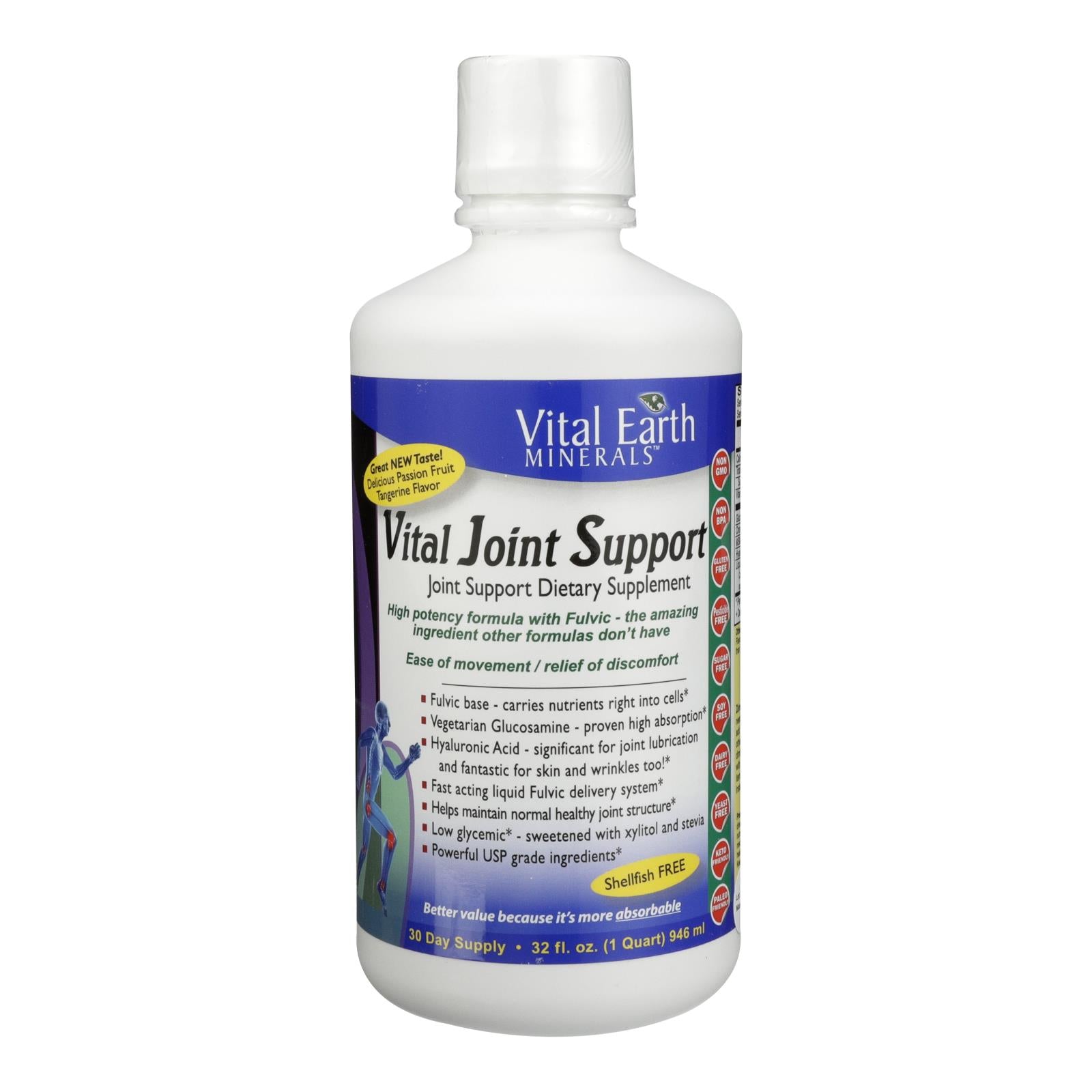 Vital Earth Minerals - Vital Joint Support - 1 Each - 32 Oz - GreatEagleInc