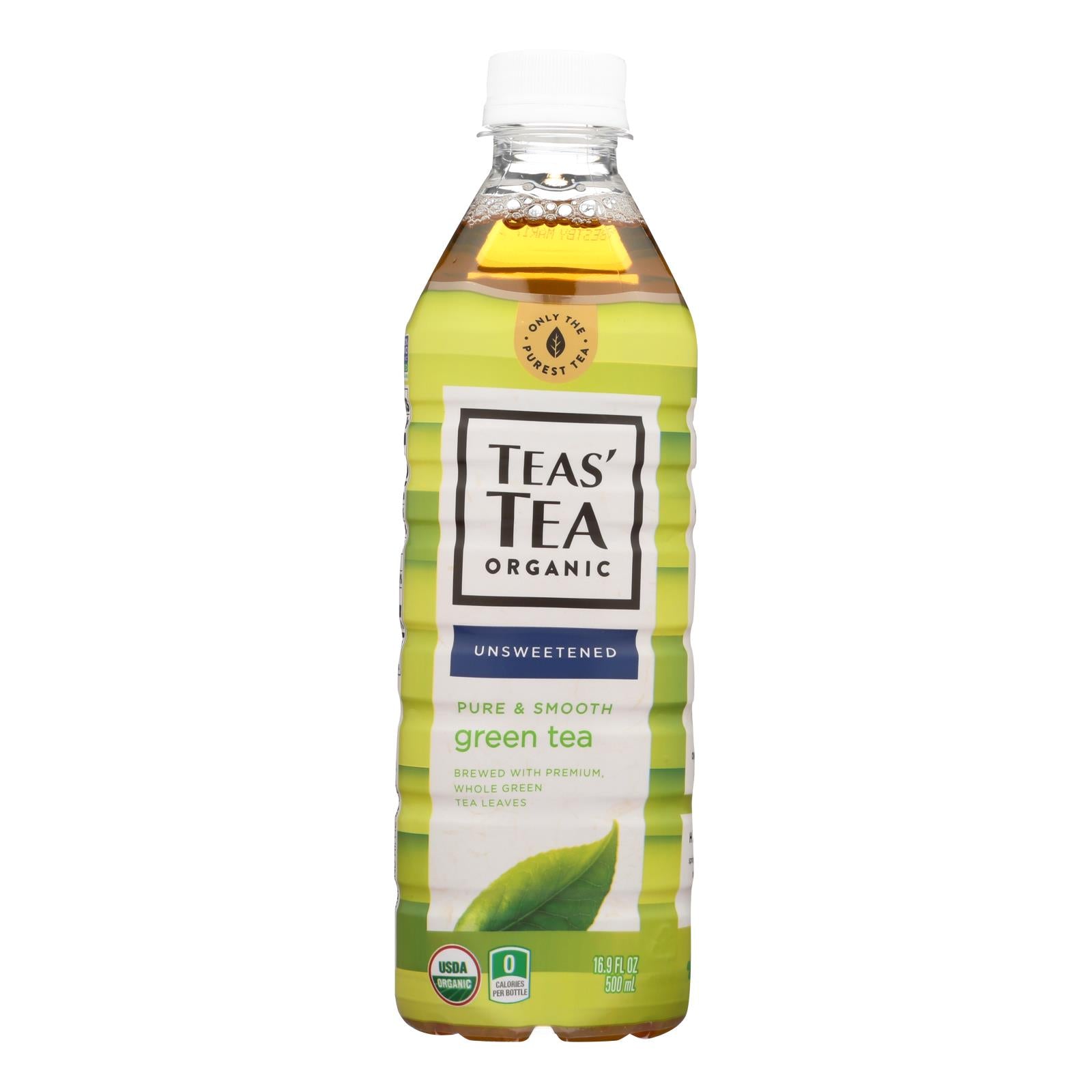 Itoen Organic Tea - Pure Green Bottle - Case Of 12 - 16.9 Fl Oz - GreatEagleInc