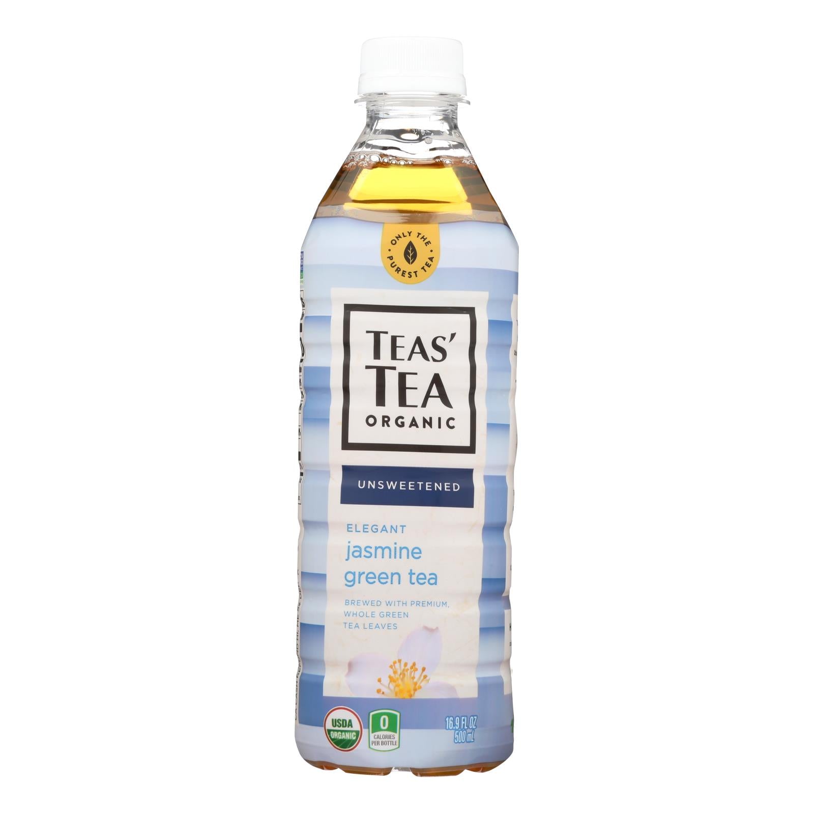 Itoen Tea - Organic - Jasmine - Green - Bottle - Case Of 12 - 16.9 Fl Oz - GreatEagleInc