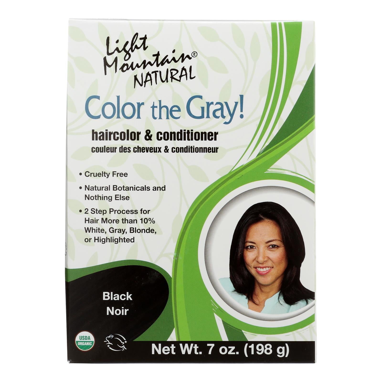 Light Mountain - Clr Gry Conditioner Black - 7 Oz - GreatEagleInc