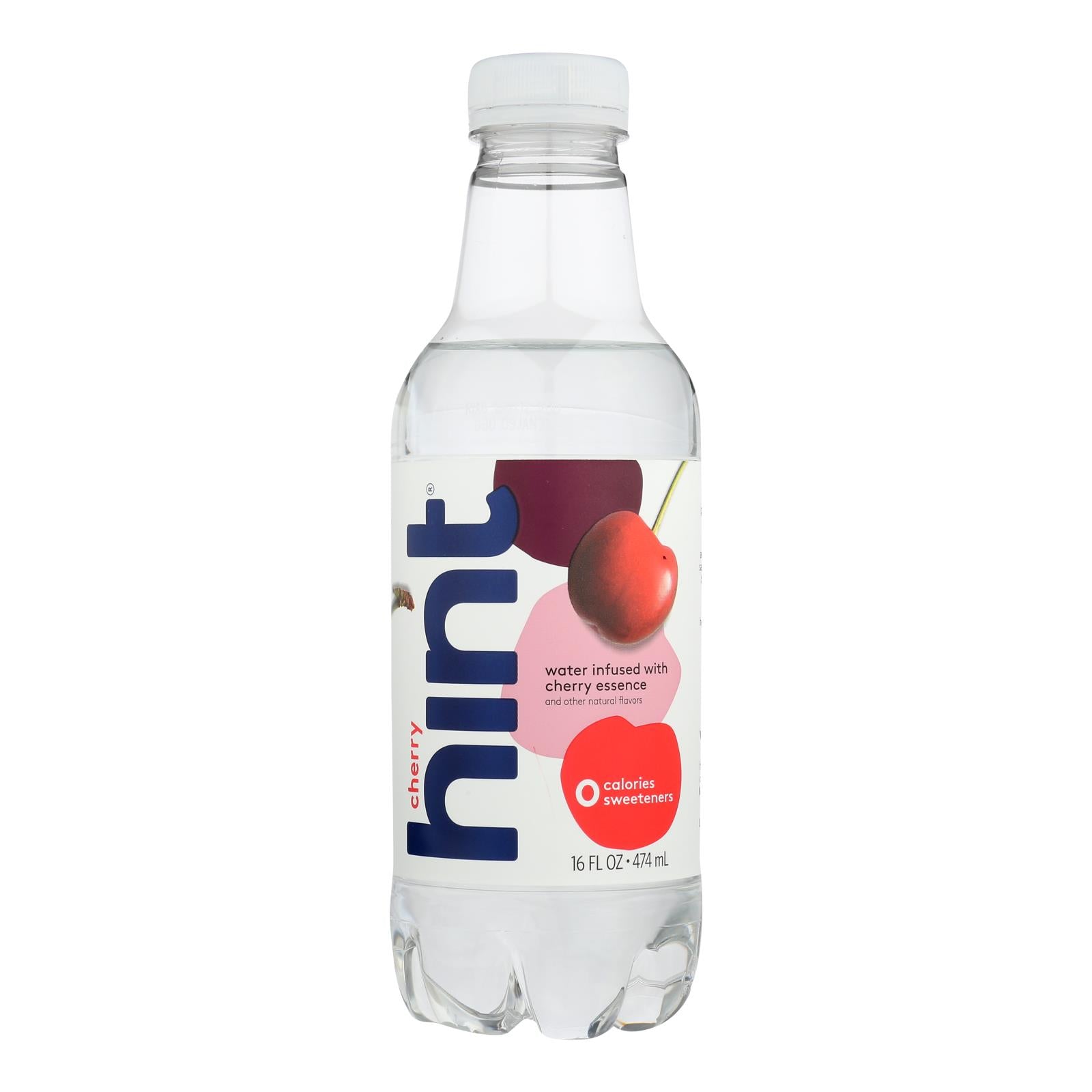 Hint Water - Cherry - Case Of 12 - 16 Fl Oz - GreatEagleInc