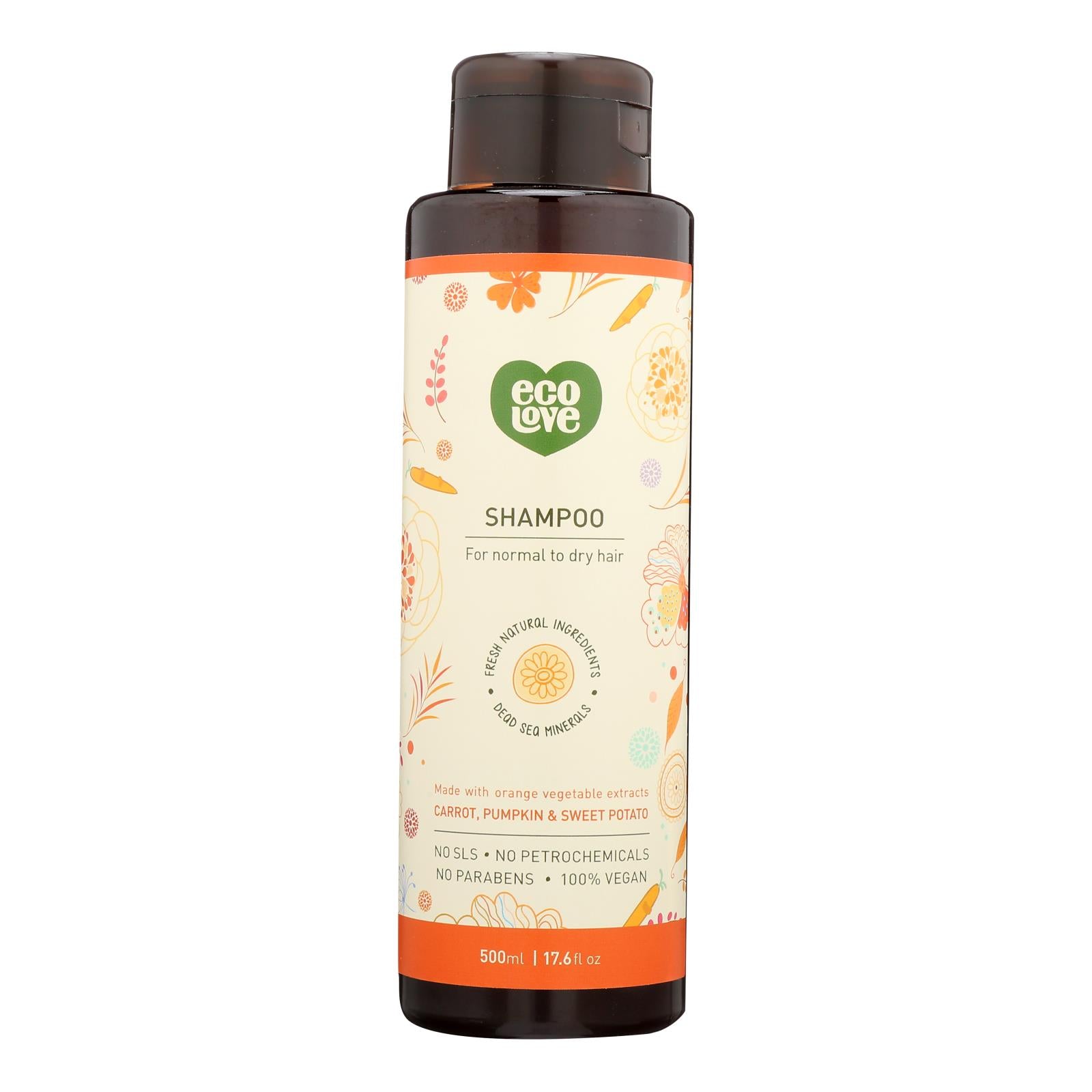 Ecolove - Shampoo Orange Veg Nrml&dry - 1 Each - 17.6 Fz - GreatEagleInc