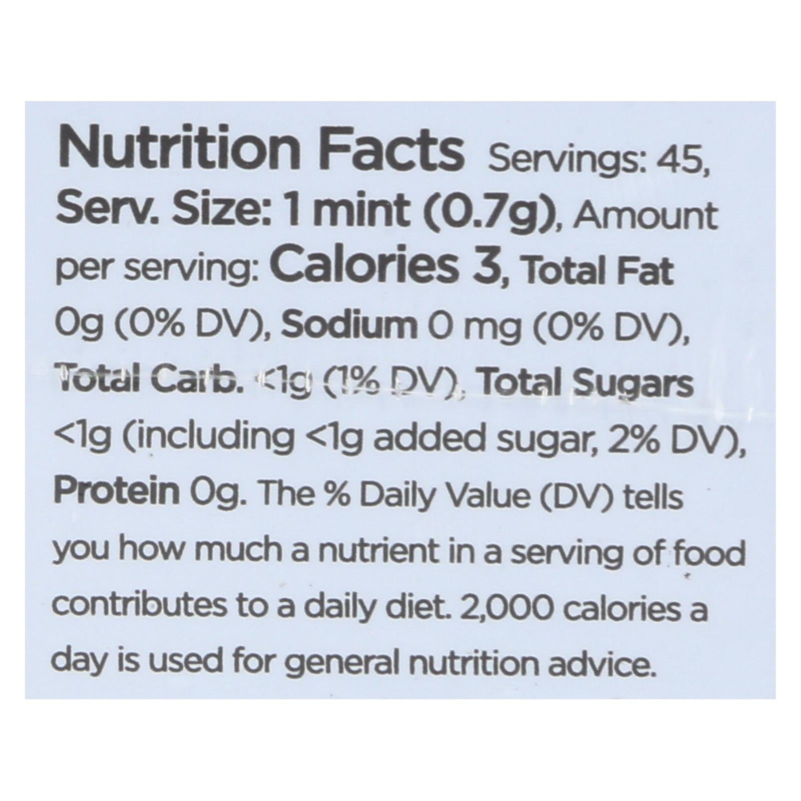 Simply Gum Ginger Mints  - Case Of 6 - 30 Ct - GreatEagleInc