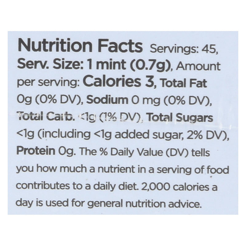 Simply Gum Ginger Mints  - Case Of 6 - 30 Ct - GreatEagleInc