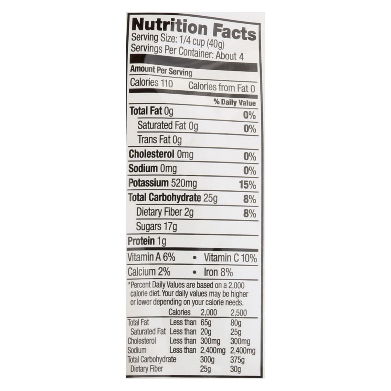 Made In Nature Apricots Organic Dried Fruit  - Case Of 6 - 6 Oz - GreatEagleInc