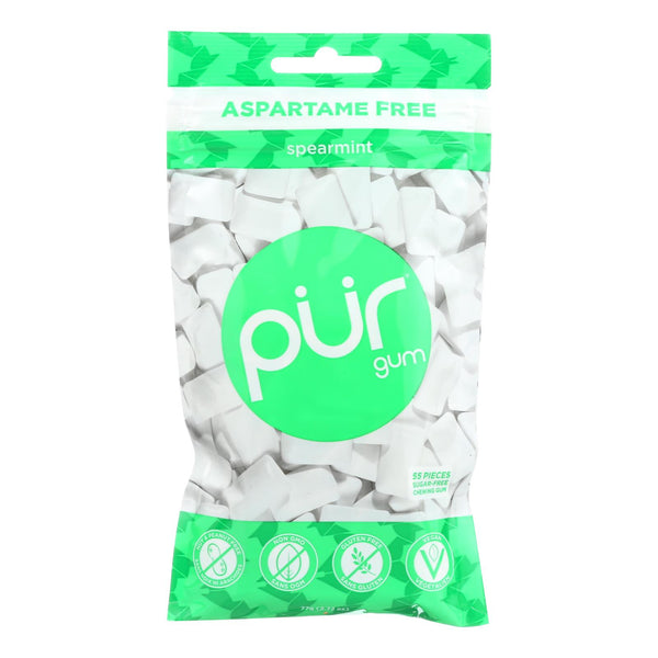 Pur Spearmint Gum  - Case Of 12 - 2.72 Oz - GreatEagleInc