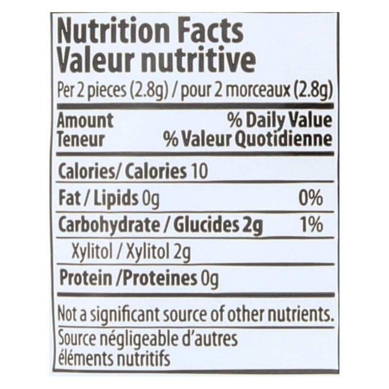 Pur Peppermint Gum  - Case Of 12 - 2.72 Oz - GreatEagleInc