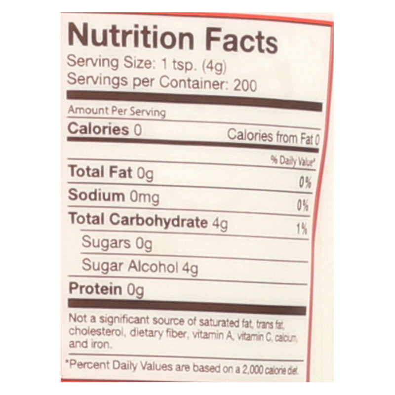 Lakanto Powdered Monkfruit Sweetener With Erythritol  - Case Of 8 - 1 Lb - GreatEagleInc