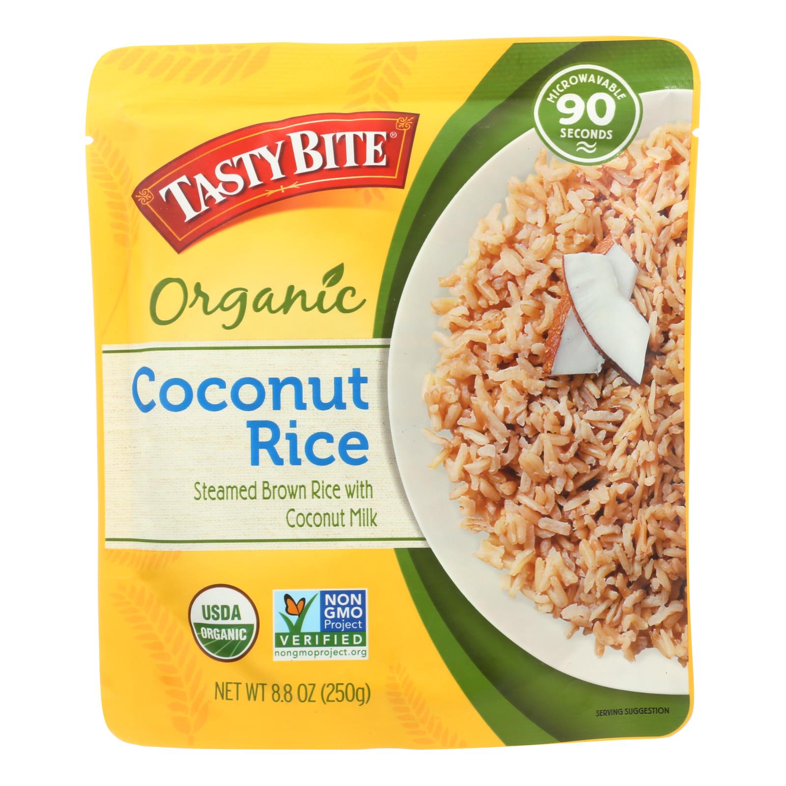 Tasty Bite - Rice Coconut - Case Of 6 - 8.80 Oz - GreatEagleInc