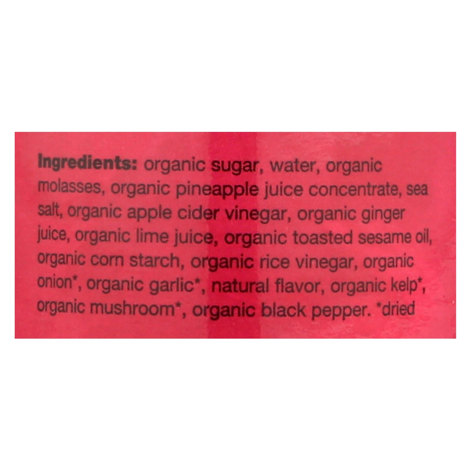 Ocean's Halo Teriyaki Soy-free Sauce - Case Of 6 - 12 Fz - GreatEagleInc