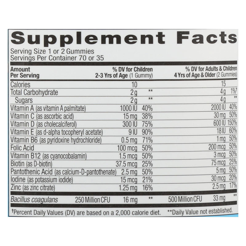 Olly - Vitamins Multi Child Berry - 1 Each - 70 Ct - GreatEagleInc