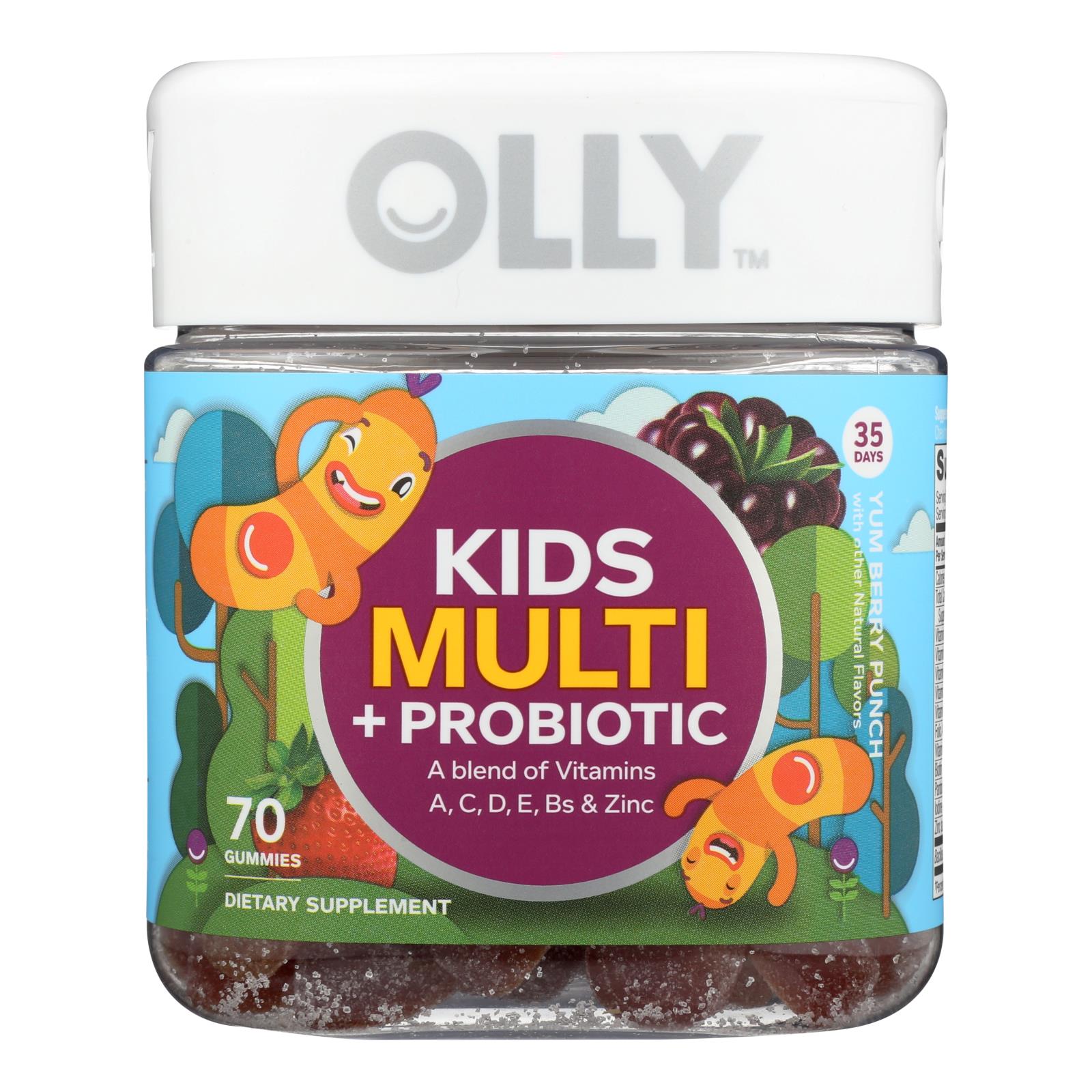 Olly - Vitamins Multi Child Berry - 1 Each - 70 Ct - GreatEagleInc