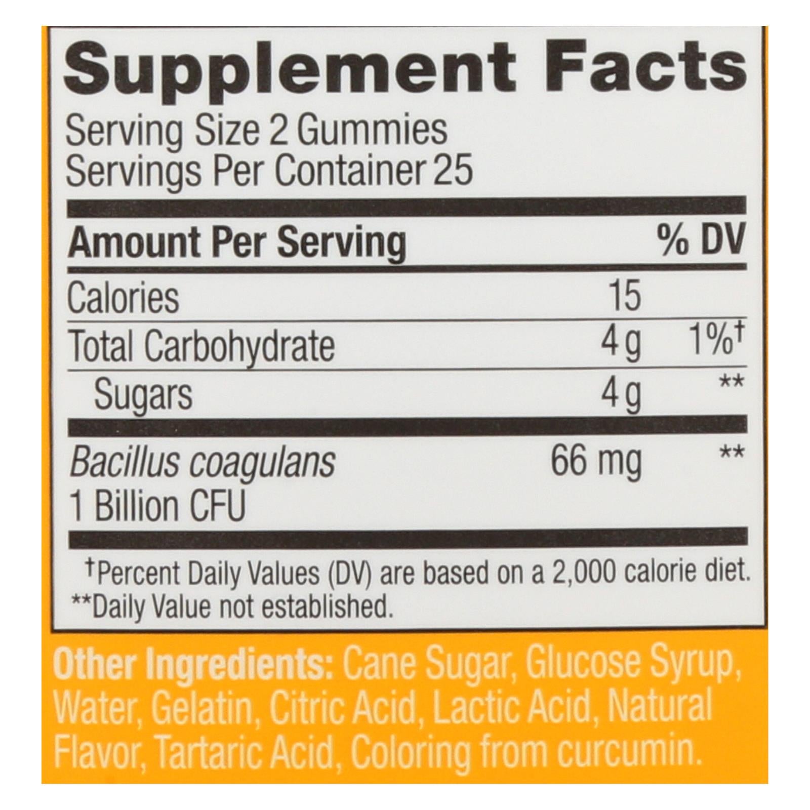 Olly - Supp Probiotic Tropical Mango - 1 Each - 50 Ct - GreatEagleInc