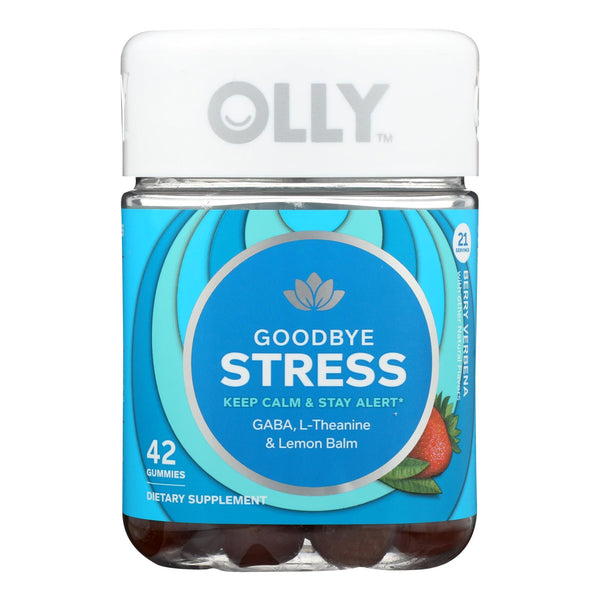 Olly - Supp Goodbye Stress Berry - 1 Each - 42 Ct - GreatEagleInc
