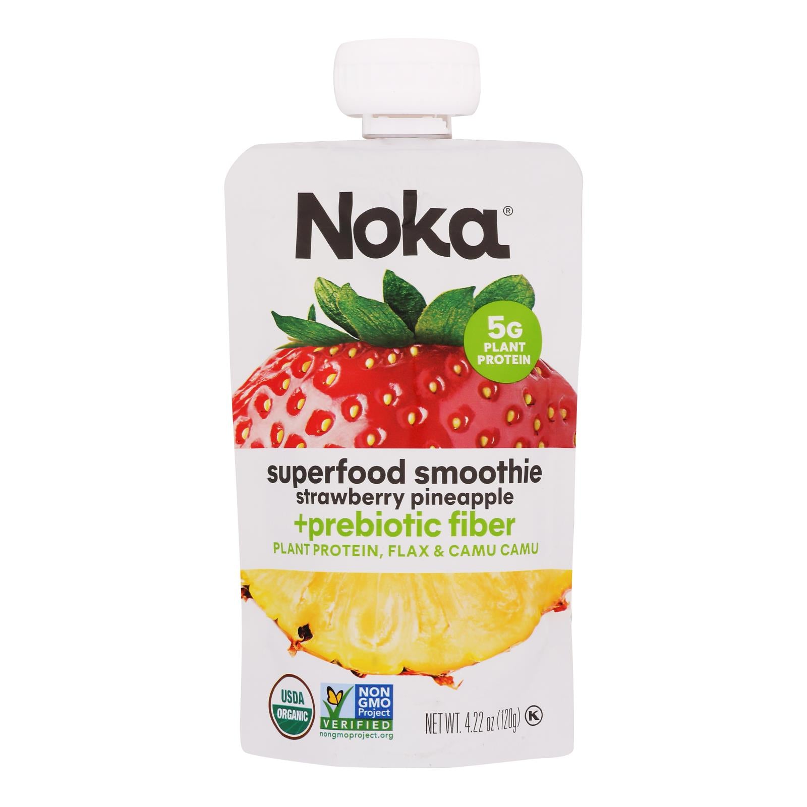 Noka - Smoothie Straw Pineap - Case Of 6 - 4.22 Oz - Home & Garden