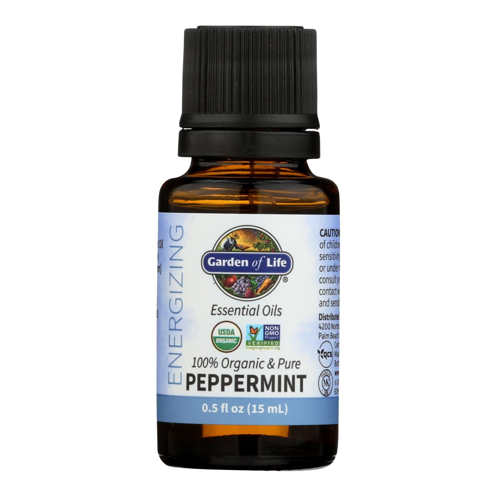 Garden Of Life - Essential Oil Peppermint - .5 Fz - GreatEagleInc