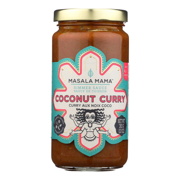 Masala Mama Coconut Curry All Natural Simmer Sauce - Case Of 6 - 10 Oz - GreatEagleInc