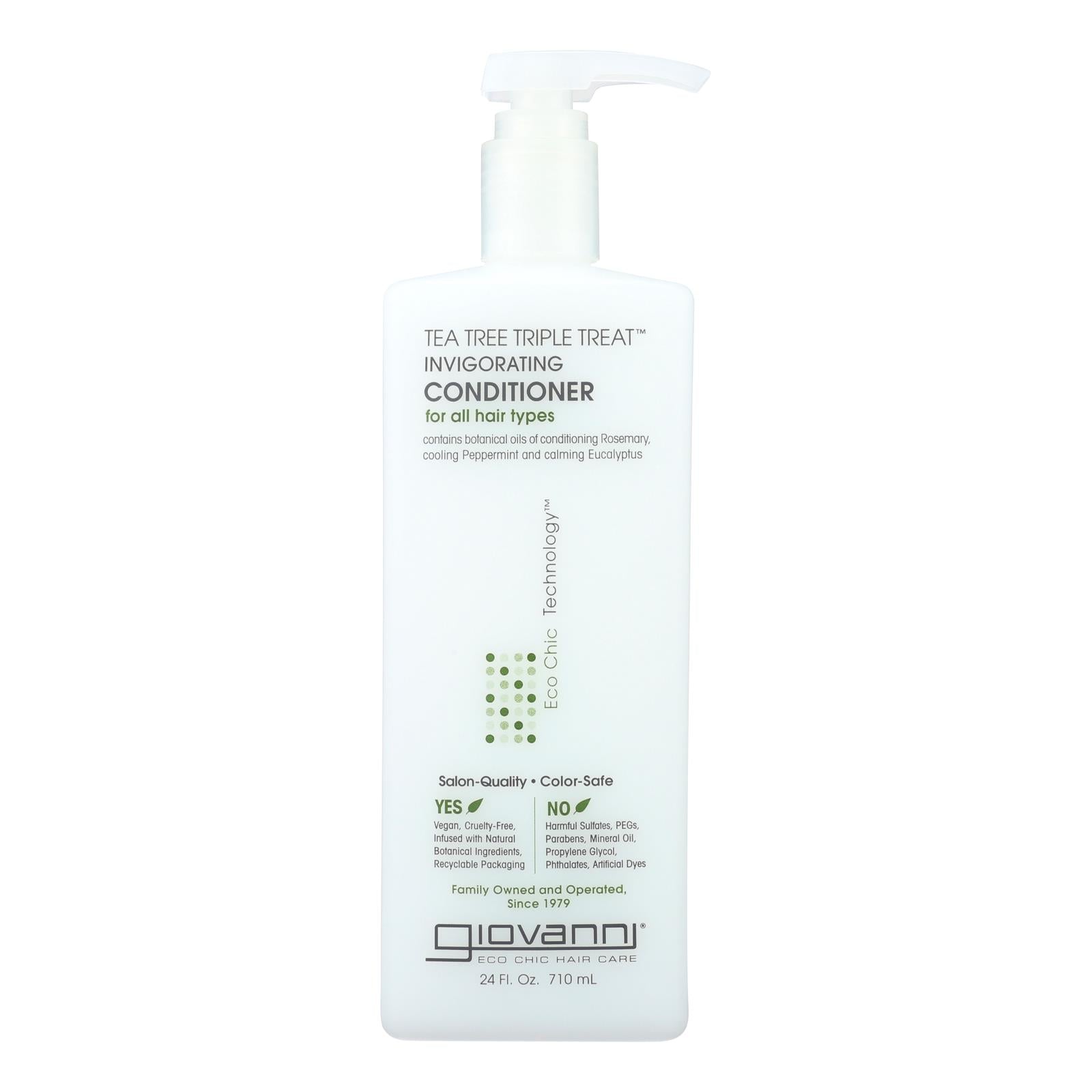 Giovanni Hair Care Products - Conditioner Tea Tree Invigorating - 24 Fz - GreatEagleInc