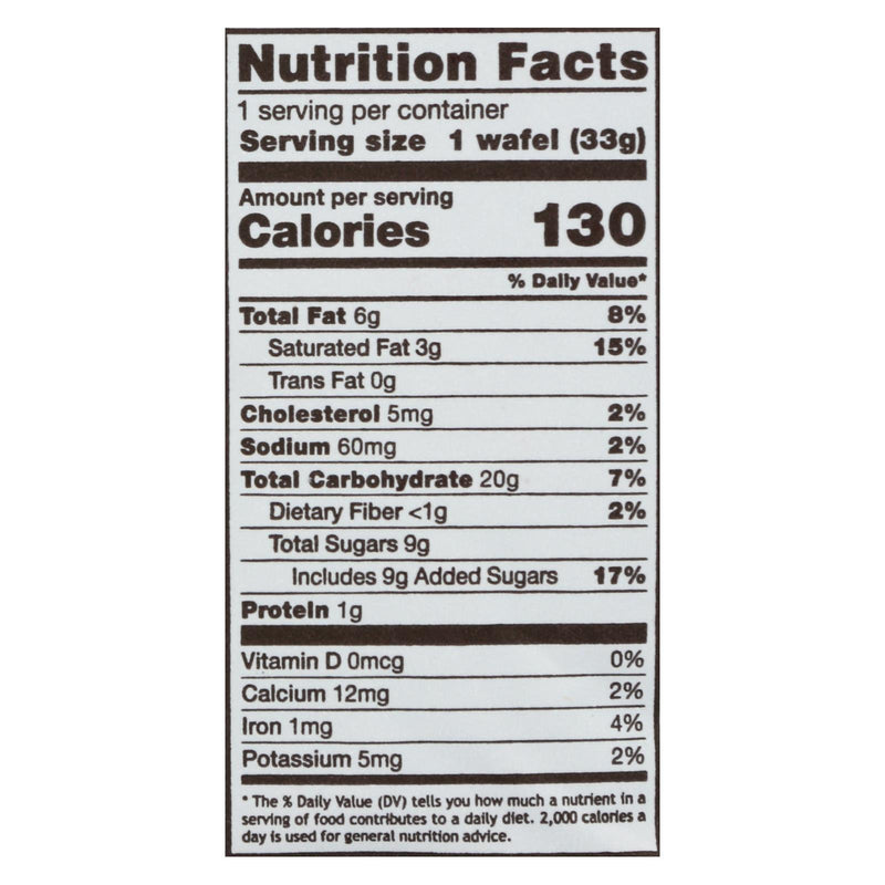 Rip Vanilla Wafels - Wafel Snickerdoodle Singl - Case Of 12 - 1.16 Oz - GreatEagleInc