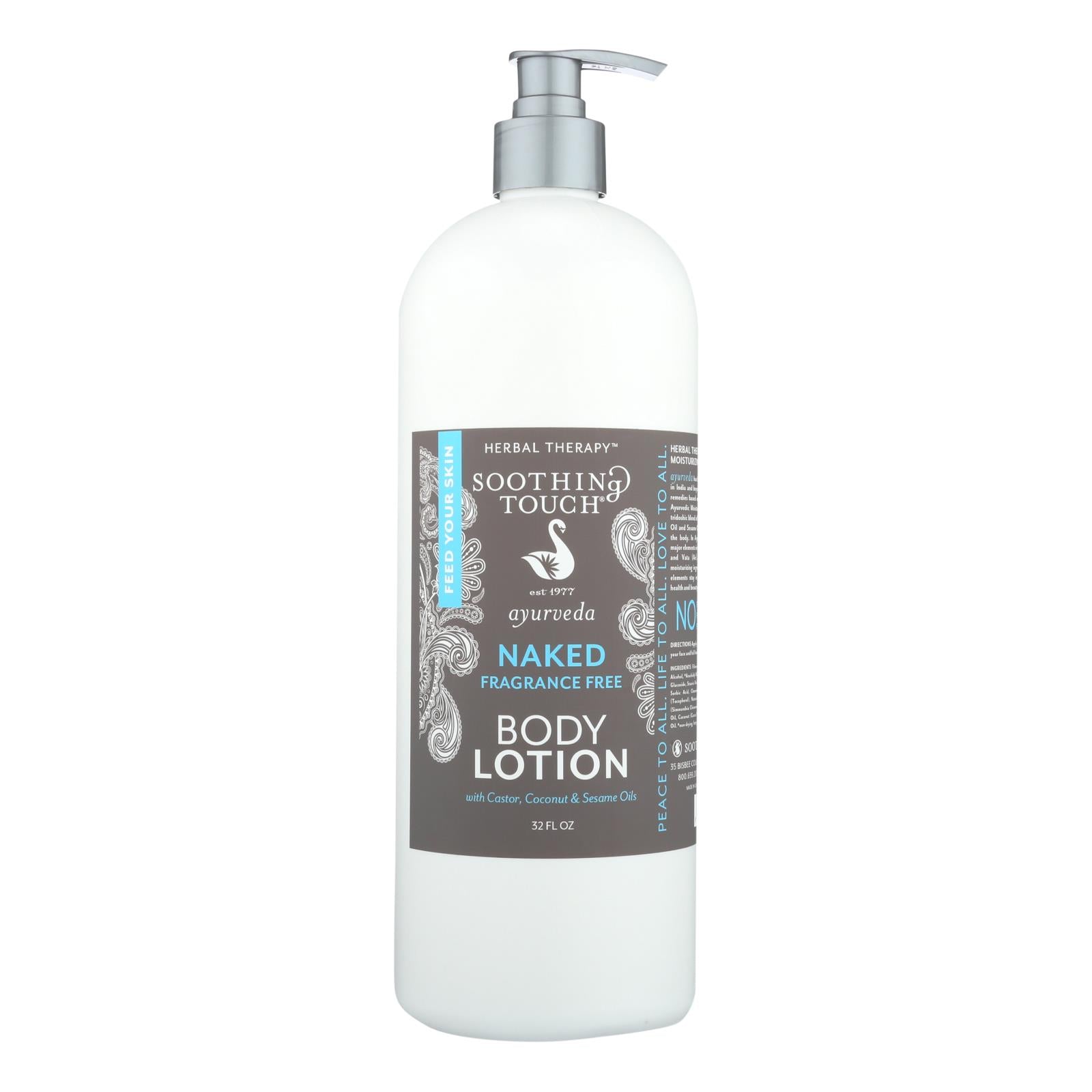 Soothing Touch - Naked Body Lotion - 32 Fz - GreatEagleInc