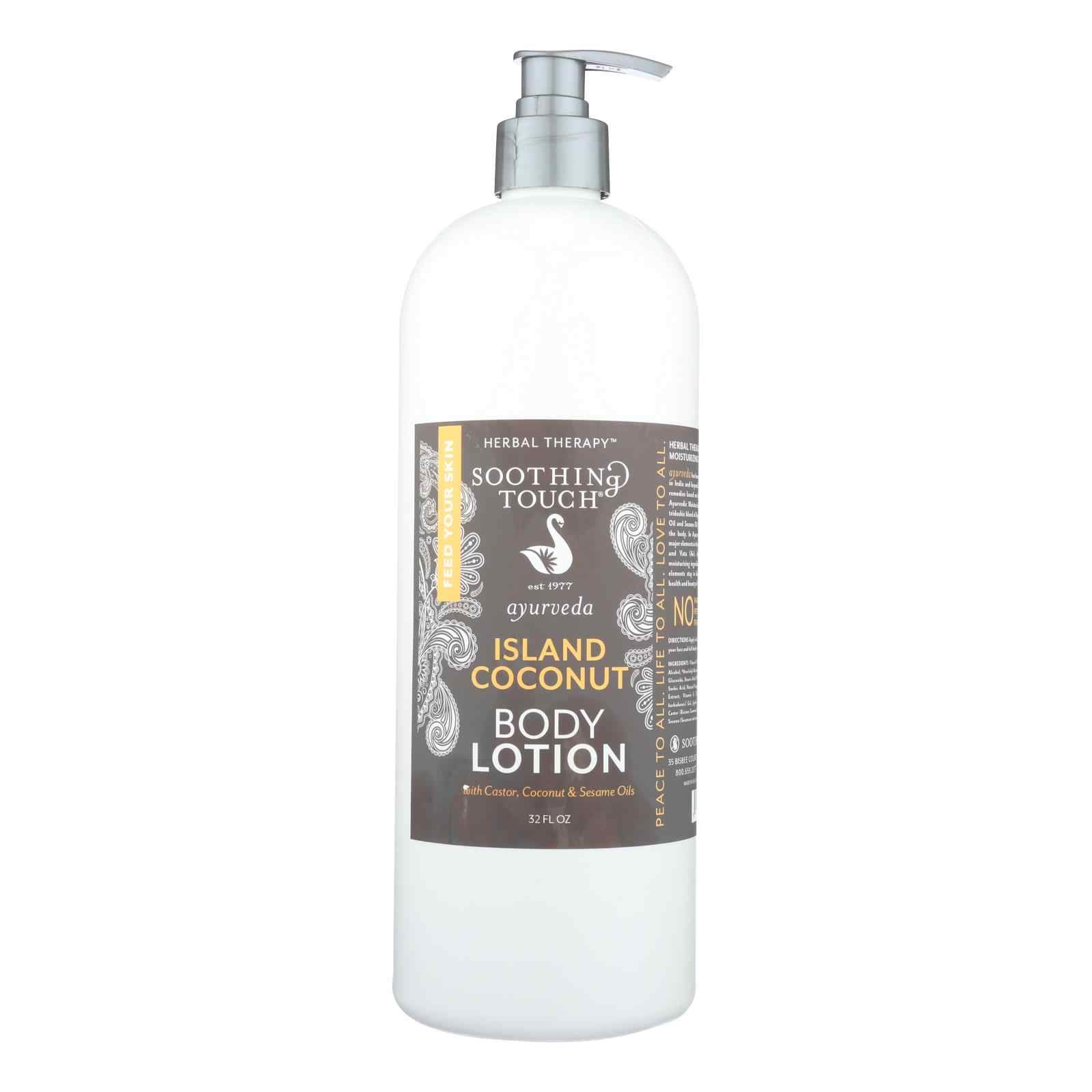 Soothing Touch - Island Coconut Body Lotion - 32 Fz Home & Garden