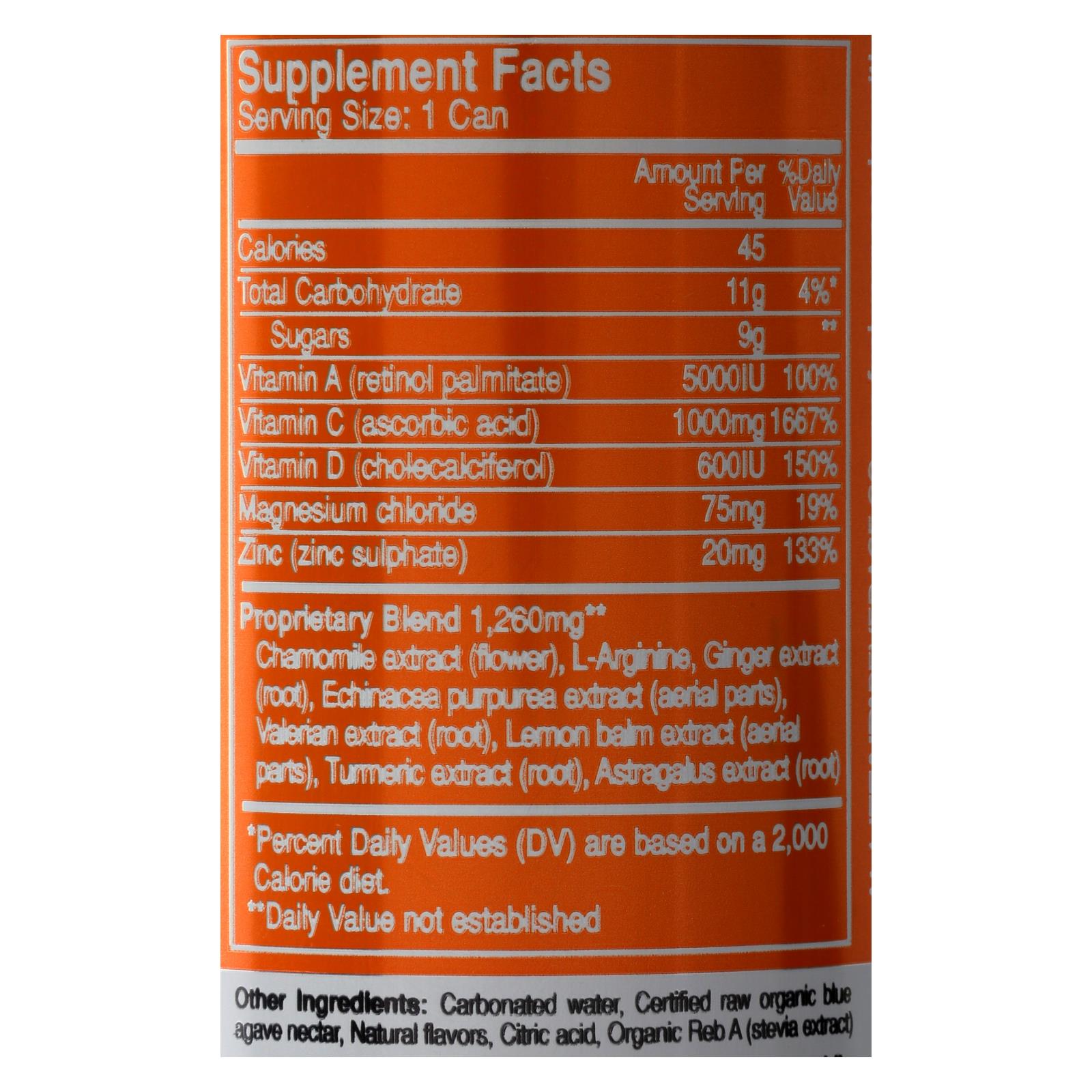 Lifeaid Beverage Company - Immunityaid Defend - Case Of 12 - 12 Fz - GreatEagleInc