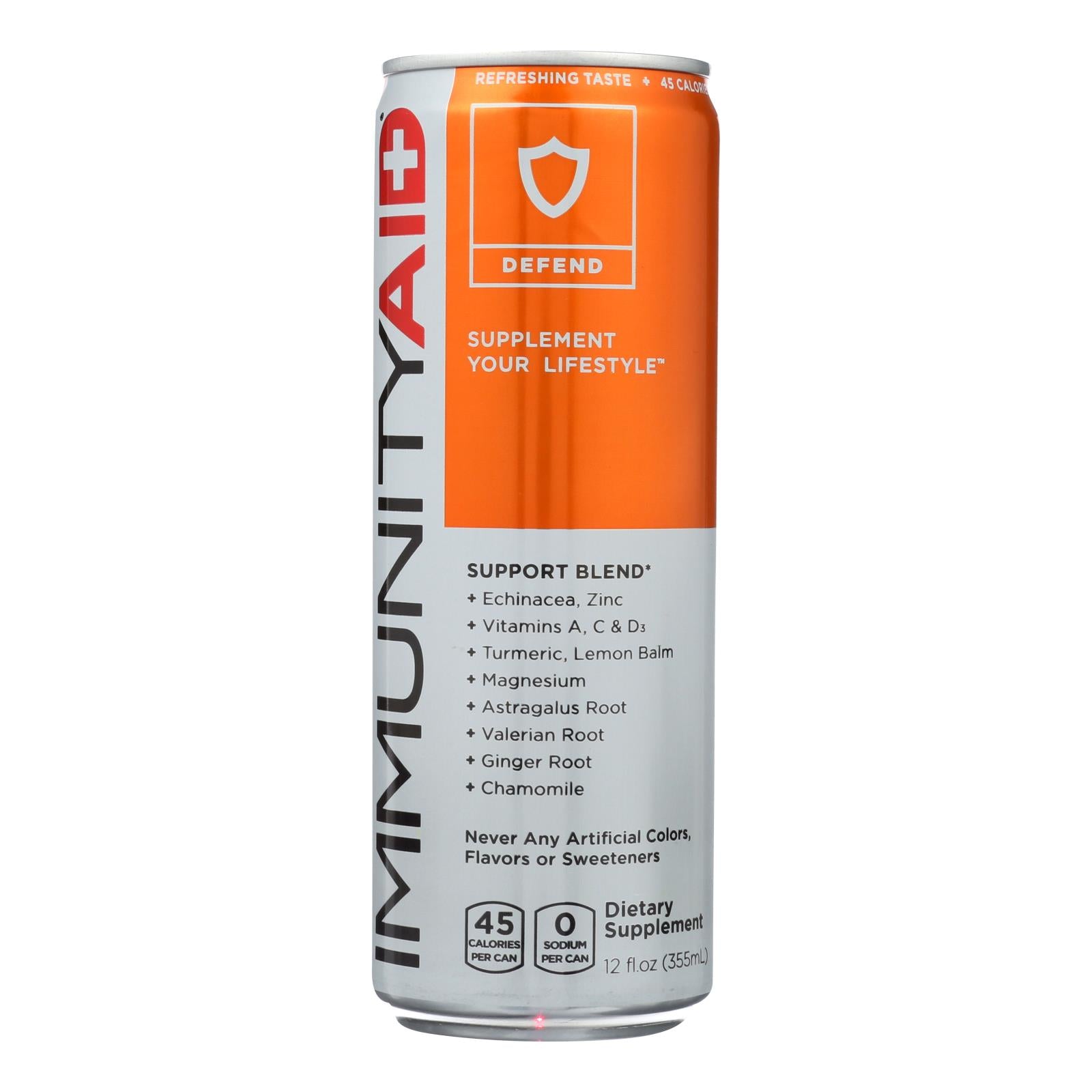 Lifeaid Beverage Company - Immunityaid Defend - Case Of 12 - 12 Fz - GreatEagleInc