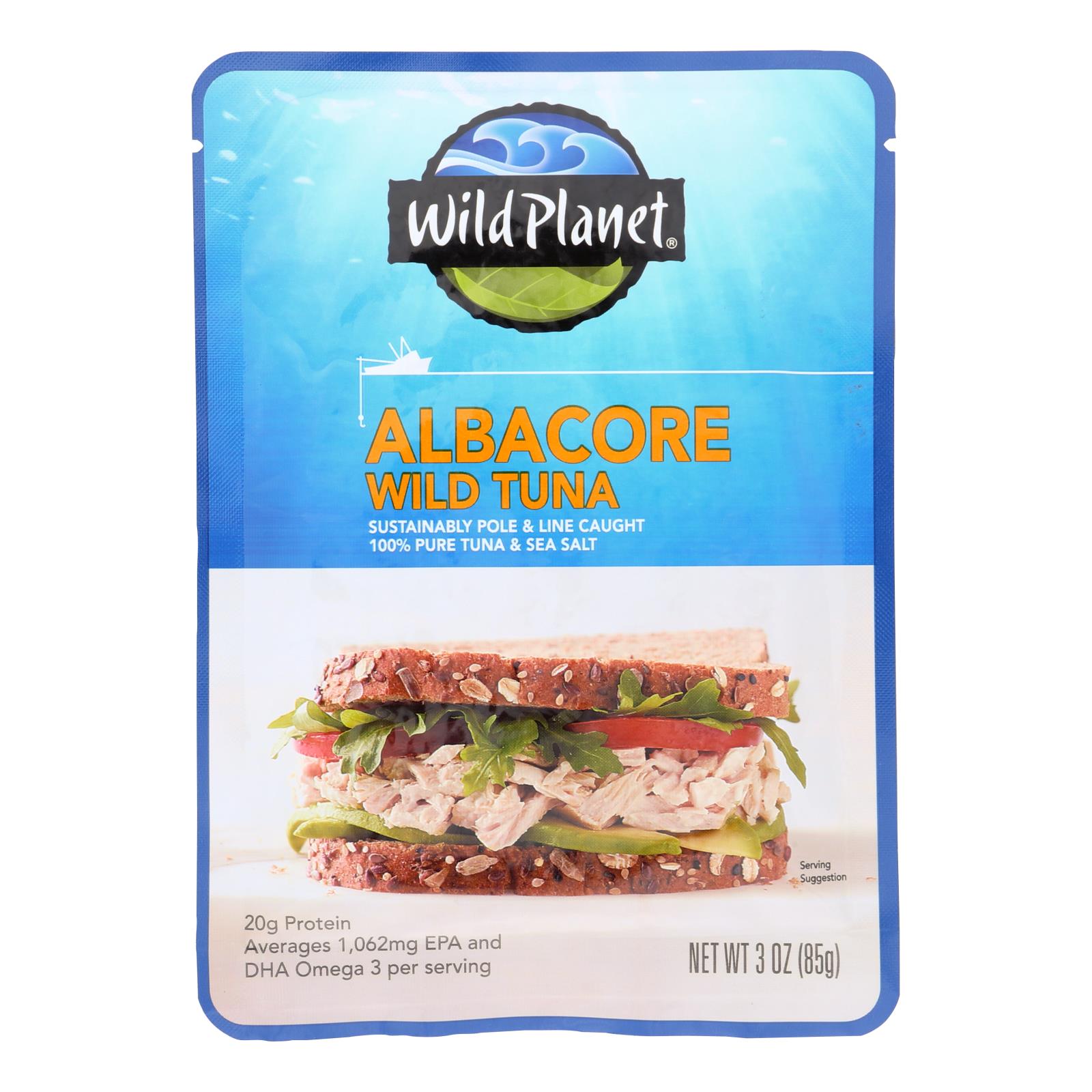Wild Planet Wild Albacore Tuna  - Case Of 24 - 3 Oz - Home & Garden