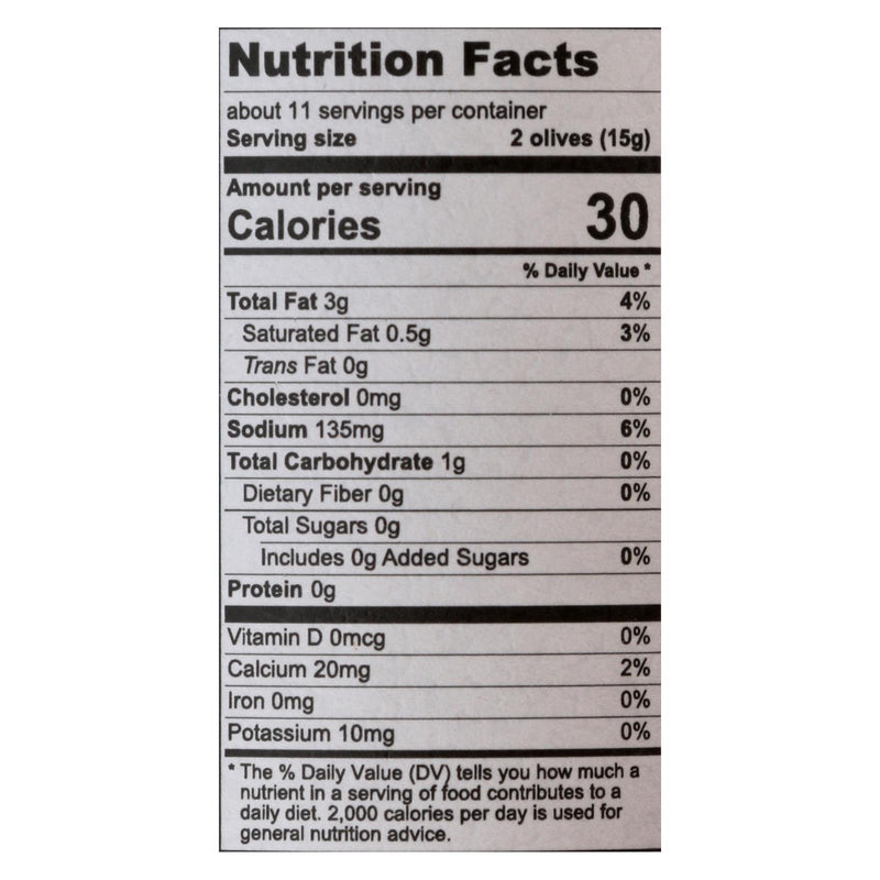 Divina - Olives Frescatrano - Case Of 6 - 6 Oz - GreatEagleInc